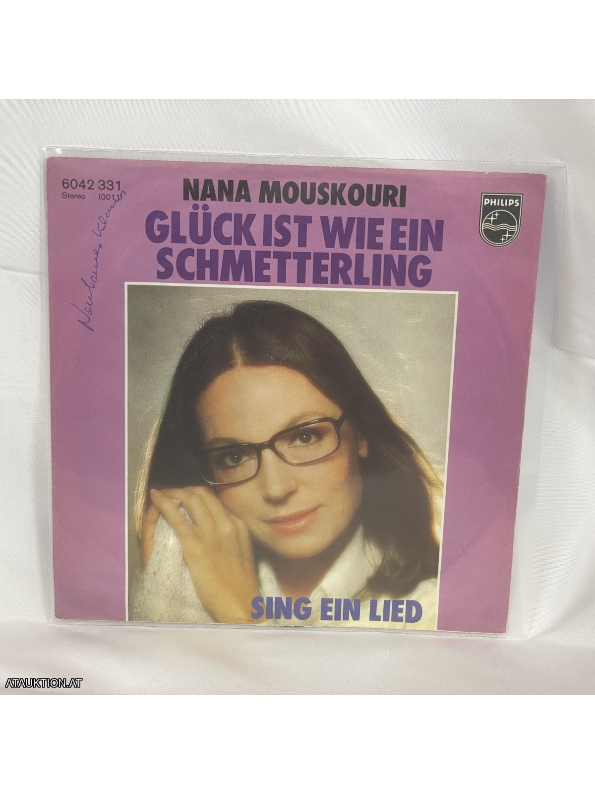 SINGLE / Nana Mouskouri – Glück Ist Wie Ein Schmetterling