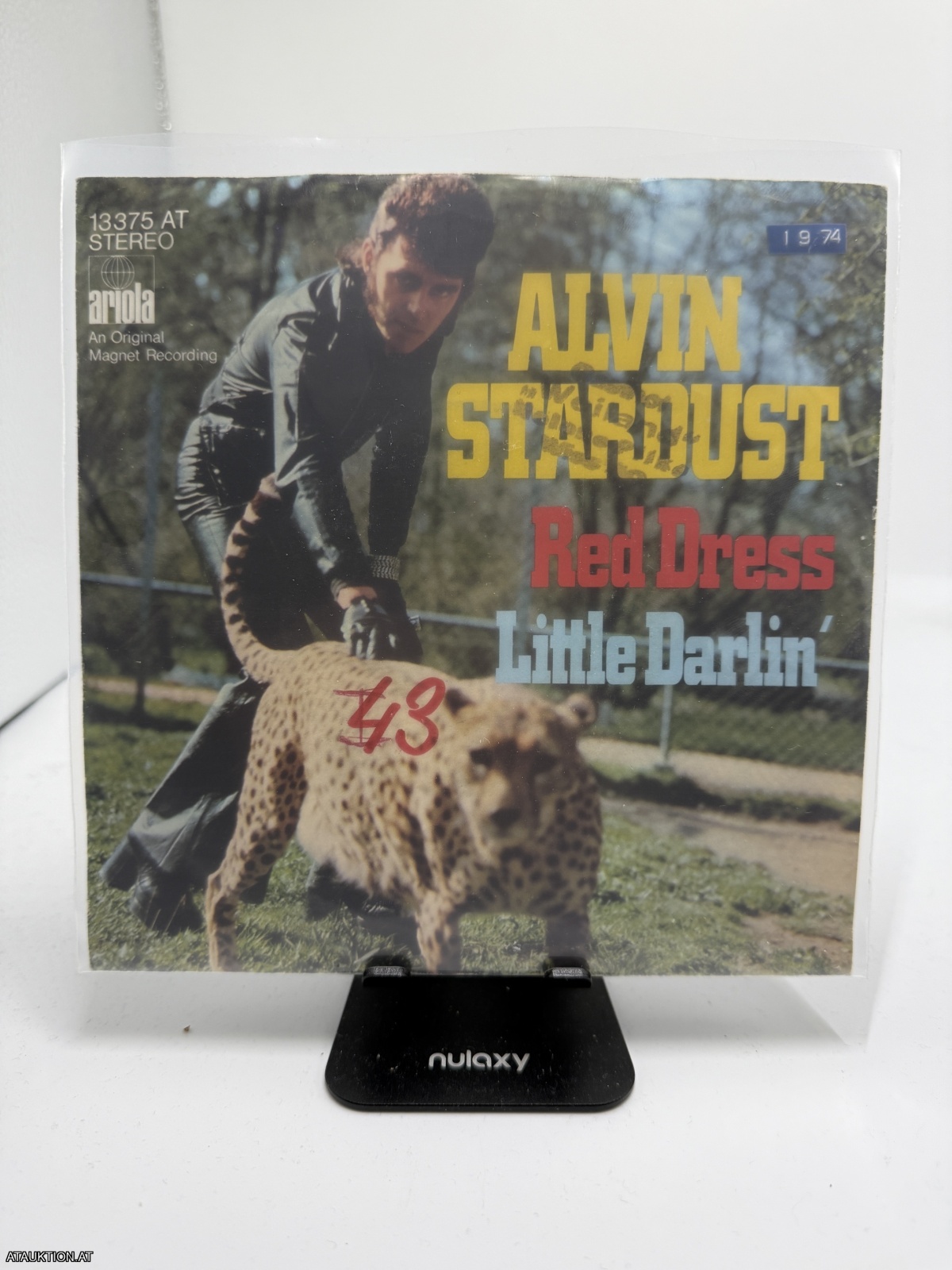 Single / Alvin Stardust – Red Dress / Little Darlin'