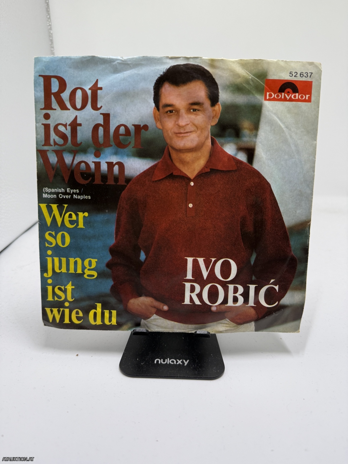 Single / Ivo Robić – Rot Ist Der Wein (Spanish Eyes / Moon Over Naples)