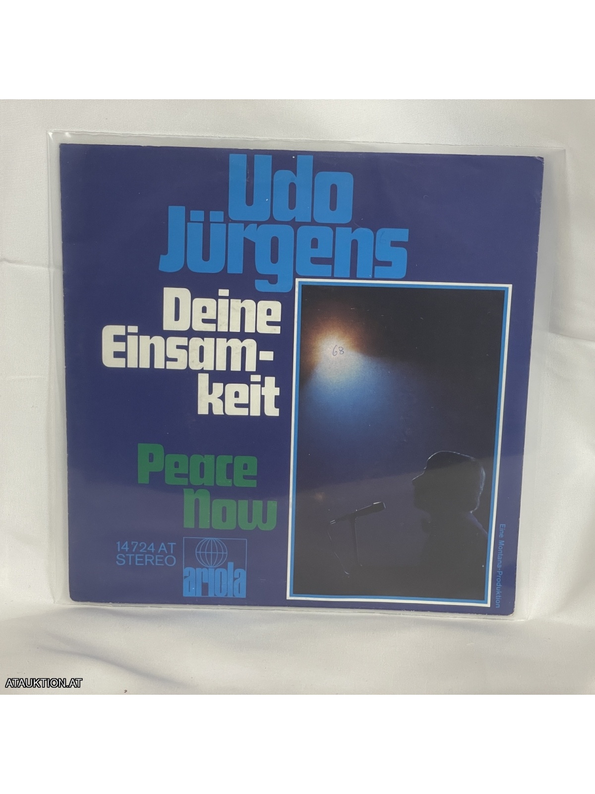 SINGLE / Udo Jürgens – Deine Einsamkeit / Peace Now