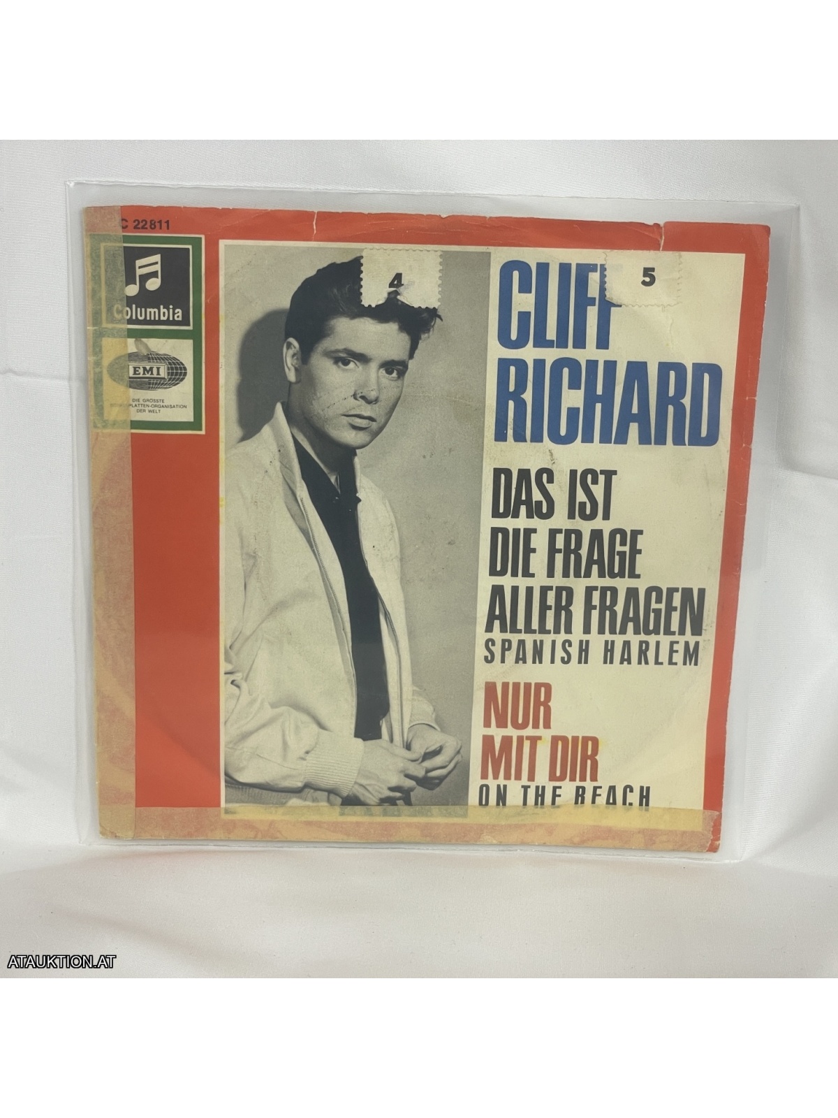 SINGLE / Cliff Richard – Das Ist Die Frage Aller Fragen / Nur Mit Dir