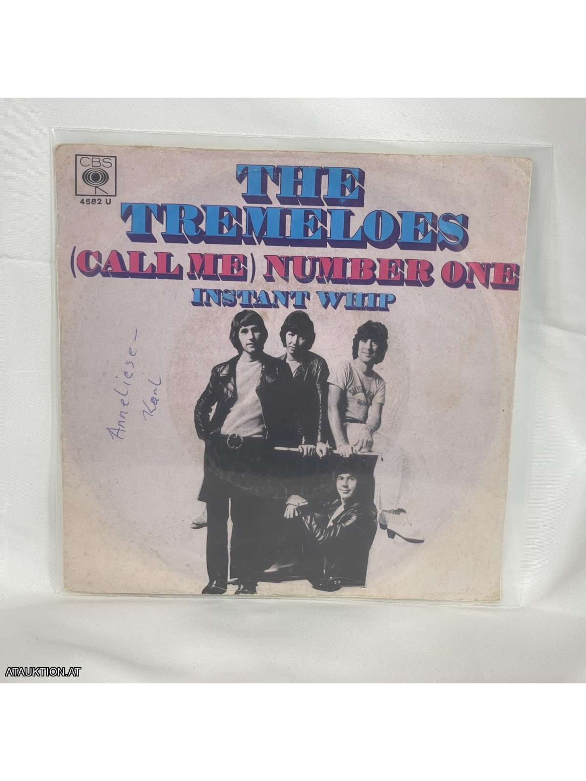 SINGLE / The Tremeloes – (Call Me) Number One