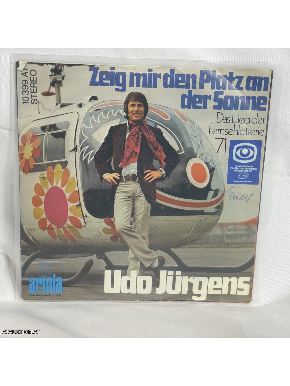 SINGLE / Udo Jürgens – Zeig Mir Den Platz An Der Sonne