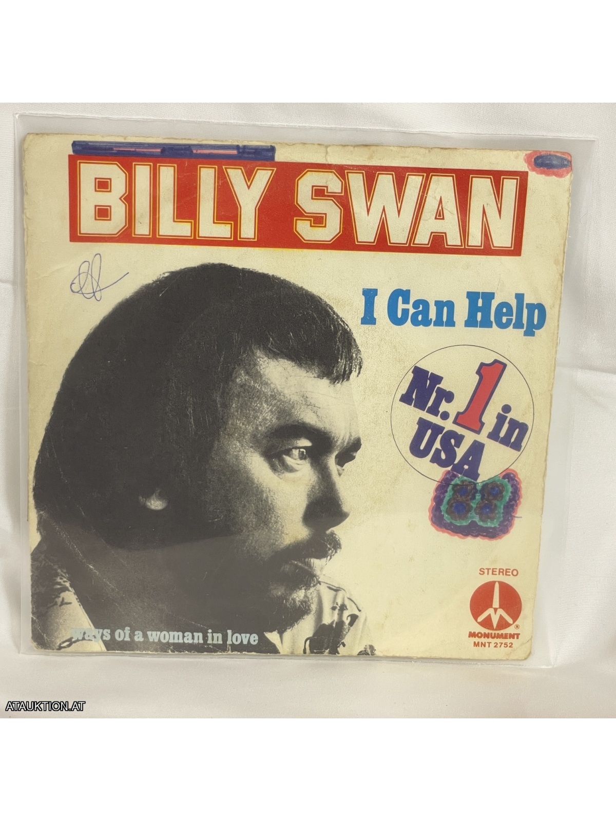 SINGLE / Billy Swan – I Can Help