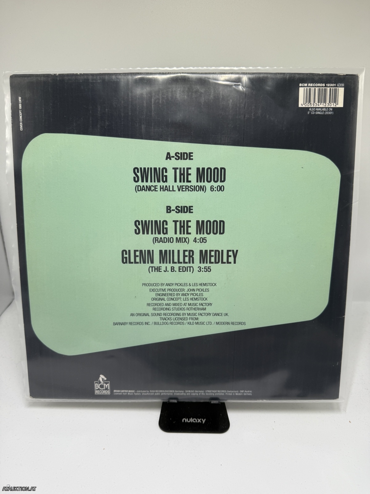 12 MAXI / Jive Bunny And The Mastermixers – Swing The Mood