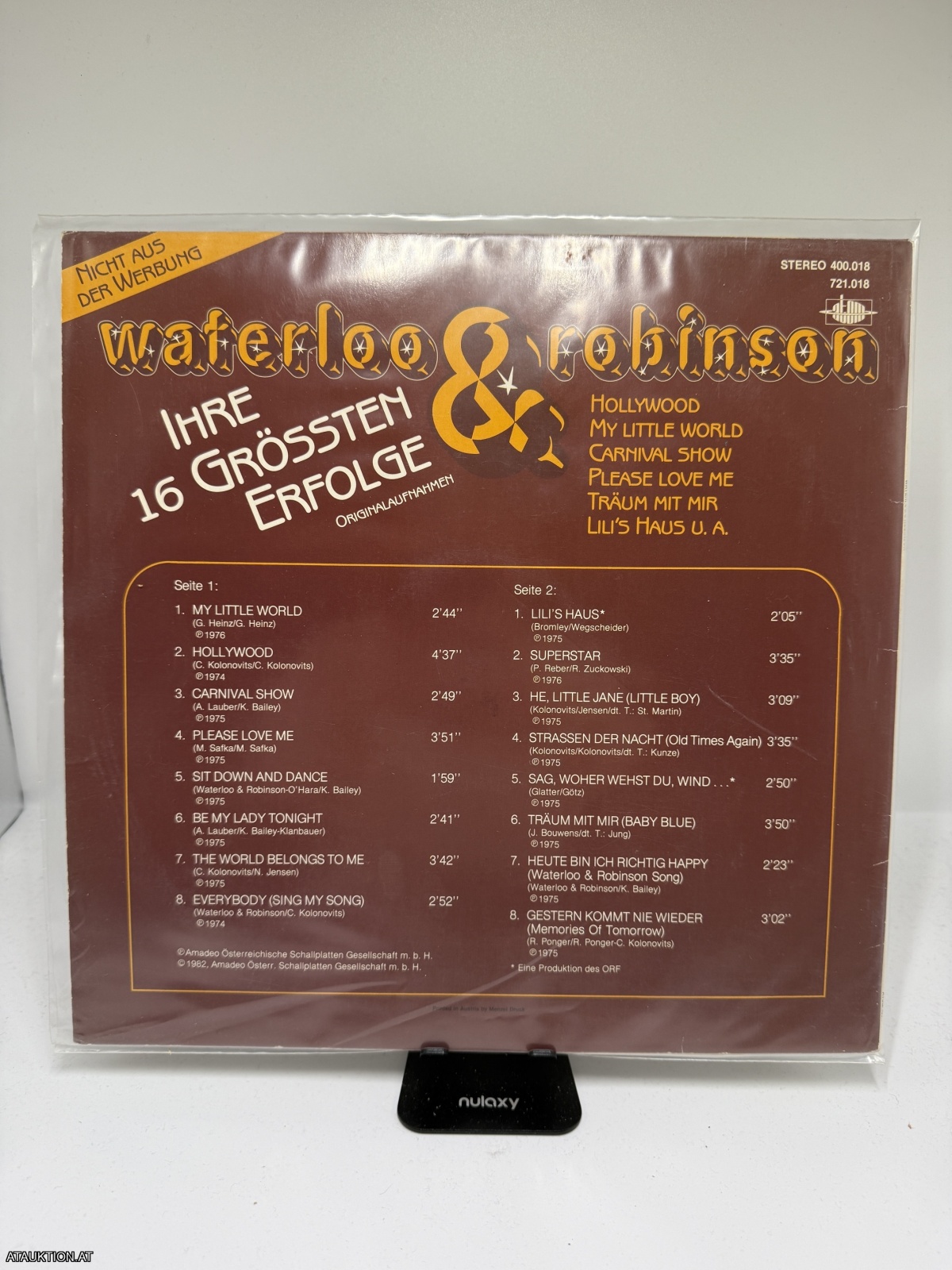 LP / Waterloo & Robinson – Ihre 16 Grössten Erfolge