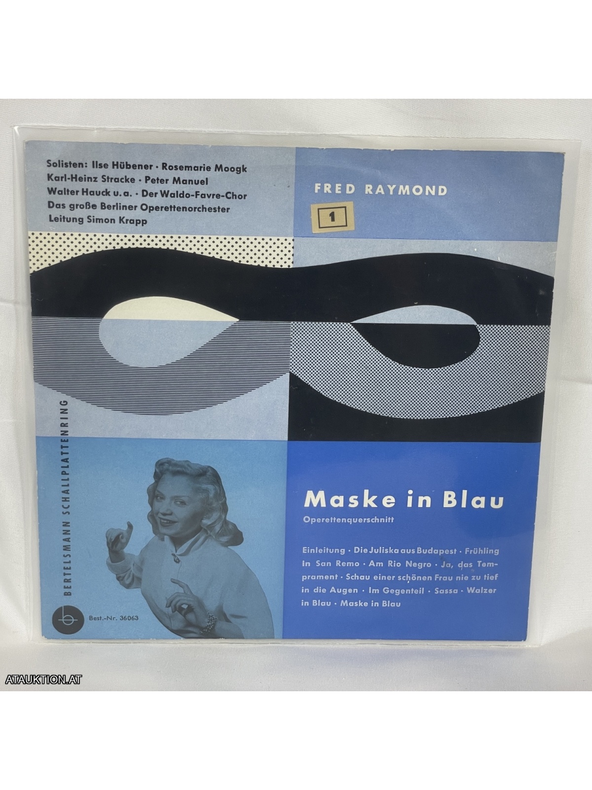 SINGLE / Fred Raymond – Maske In Blau