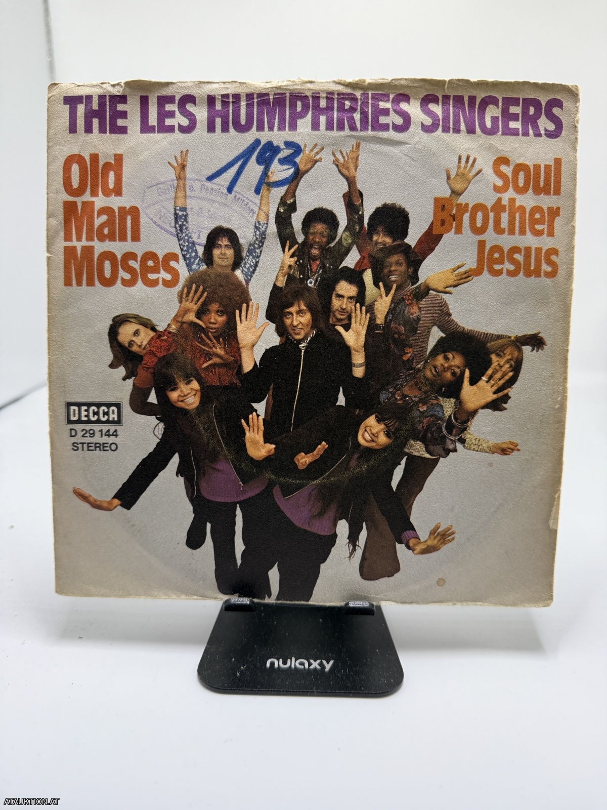 Single / The Les Humphries Singers – Old Man Moses / Soul Brother Jesus