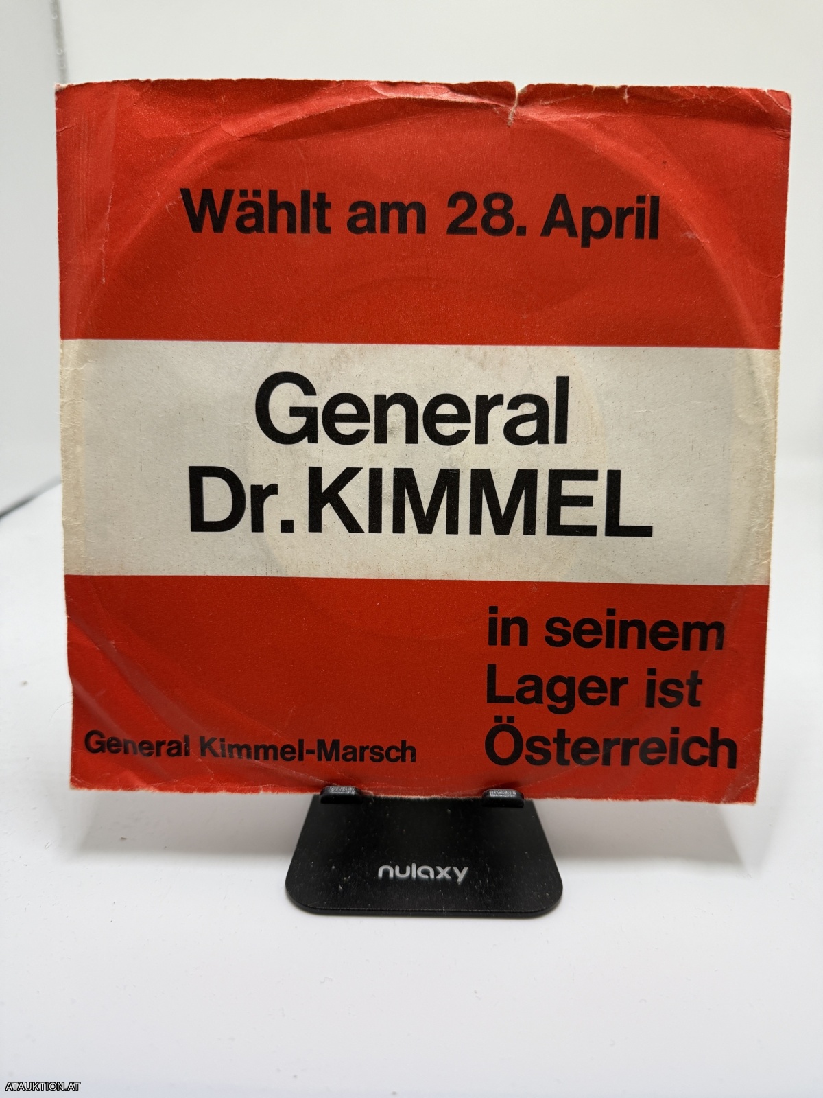 Single / Gendarmeriemusik, Wien / Kapelle Gustav Gaigg – O, Du Mein Österreich / General Kimmel-Marsch