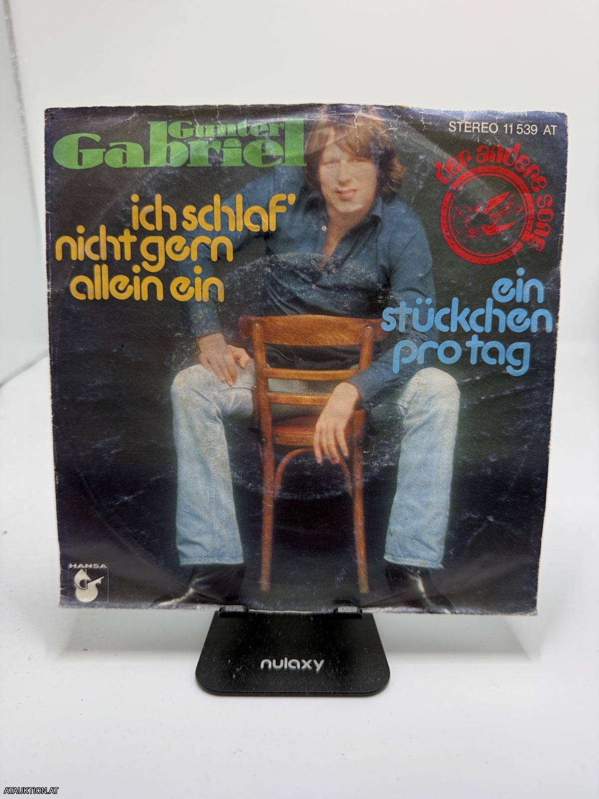 Single / Gunter Gabriel – Ich Schlaf' Nicht Gern Allein Ein / Ein Stückchen Pro Tag