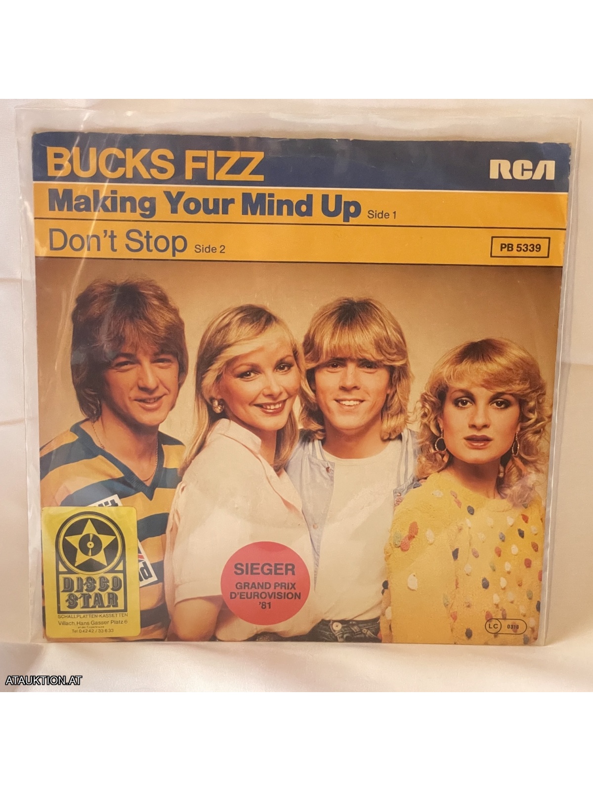 SINGLE / Bucks Fizz – Making Your Mind Up