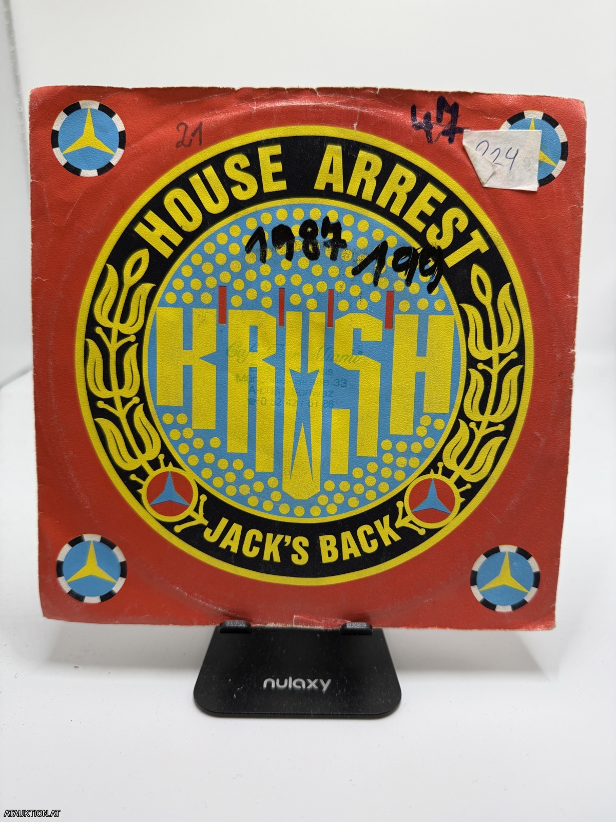 Single / Krush – House Arrest / Jack's Back