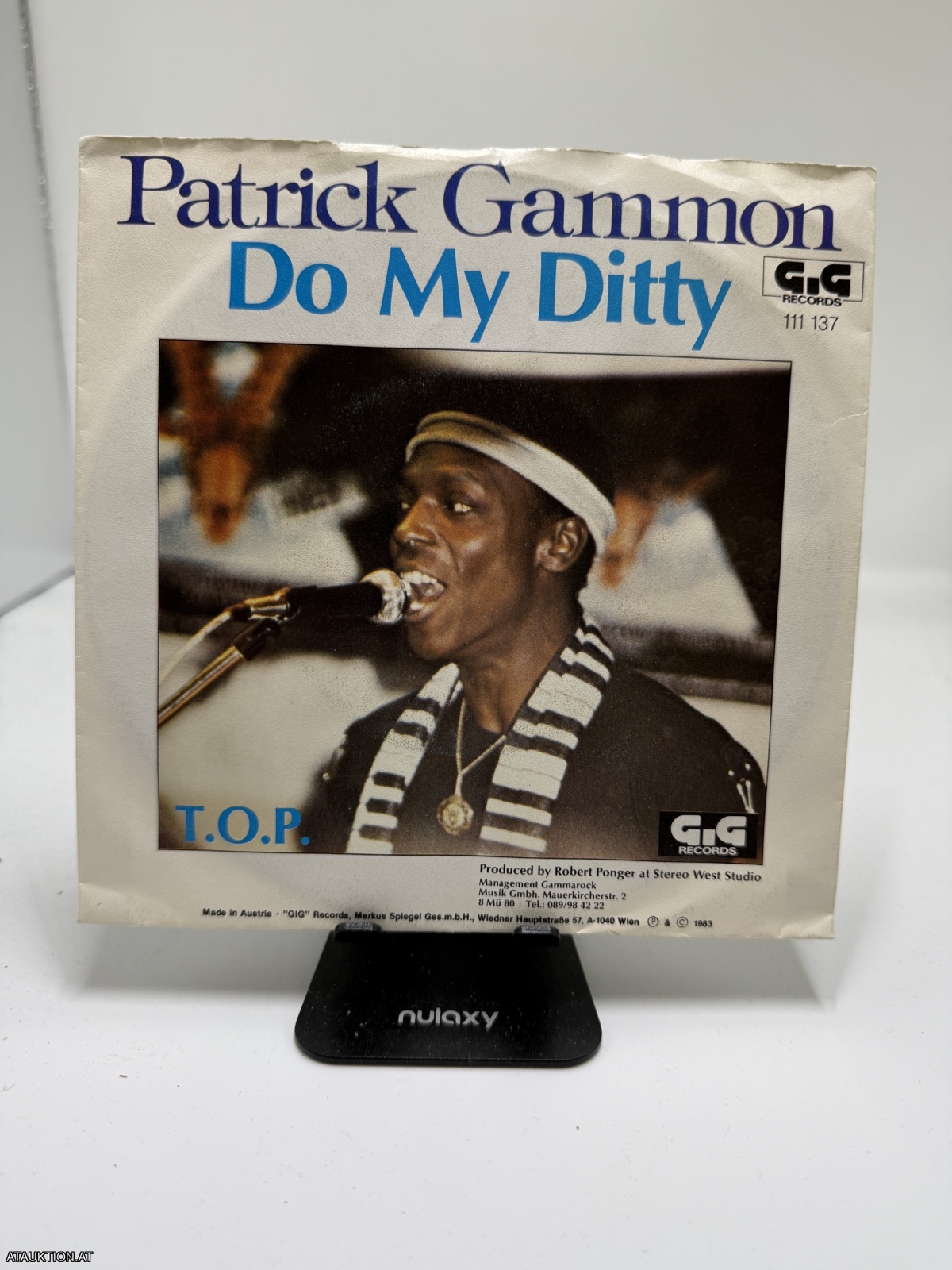 Single / Patrick Gammon – Do My Ditty