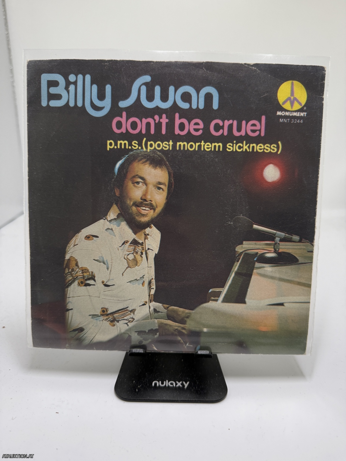 Single / Billy Swan – Don't Be Cruel / P.M.S. (Post Mortem Sickness)