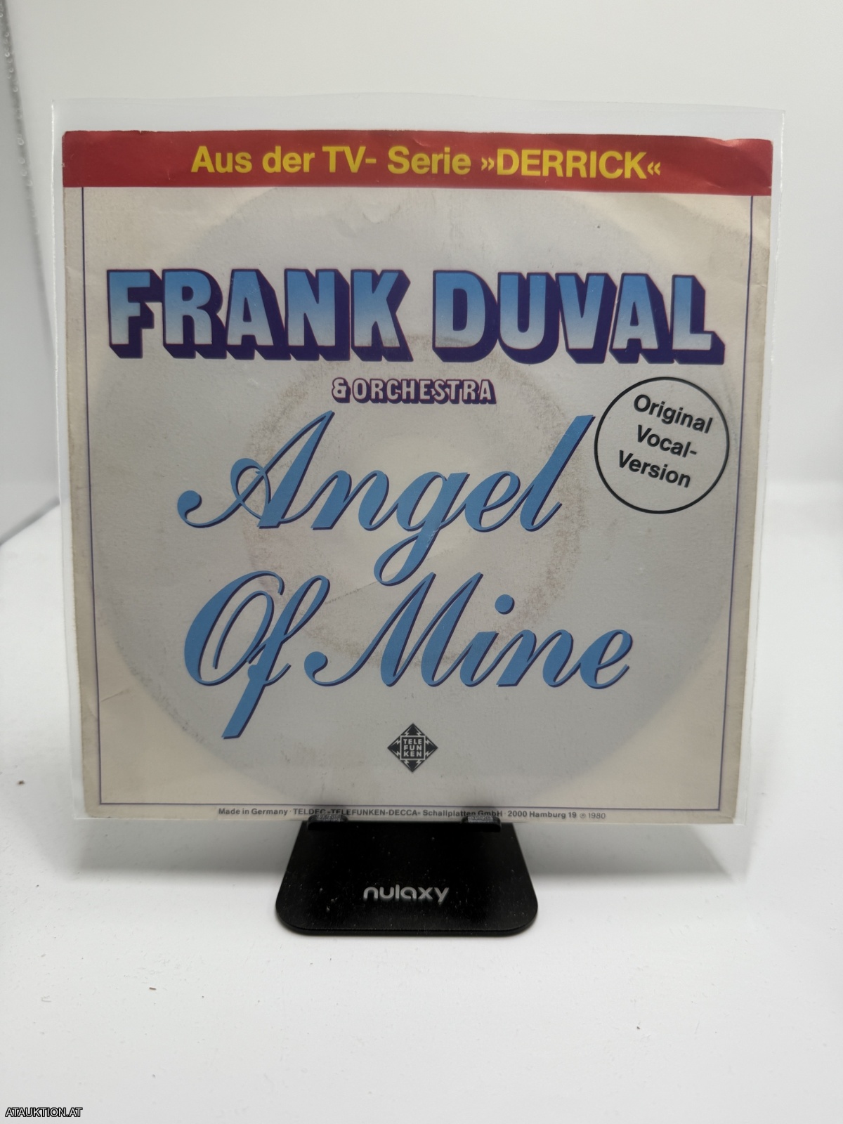 Single / Frank Duval & Orchestra – Angel Of Mine