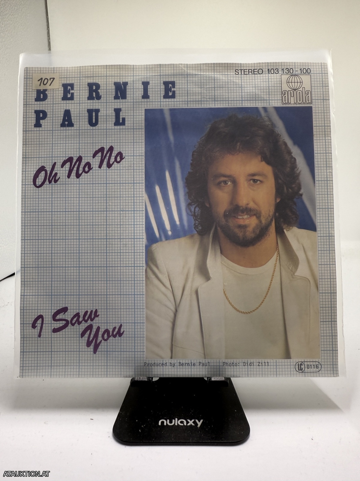 Single / Bernie Paul – Oh No No / I Saw You