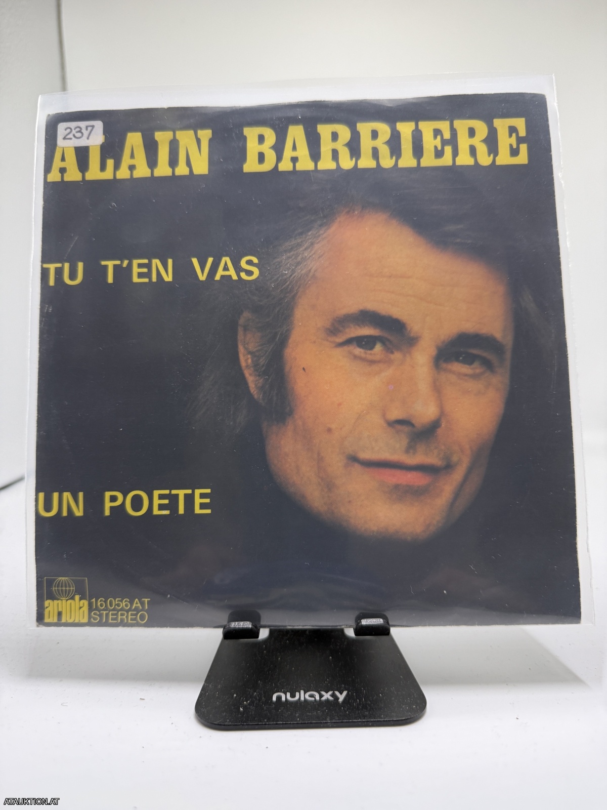 Single / Alain Barriere – Tu T'en Vas / Un Poete