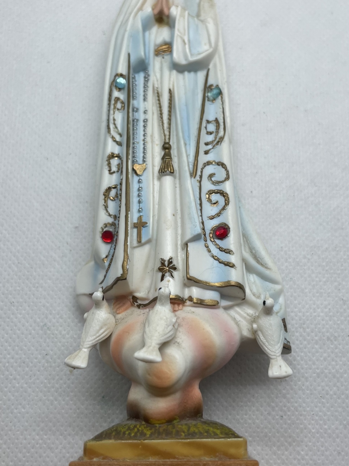 Heiligenfigur Fatima Muttergottes Mitbringsl