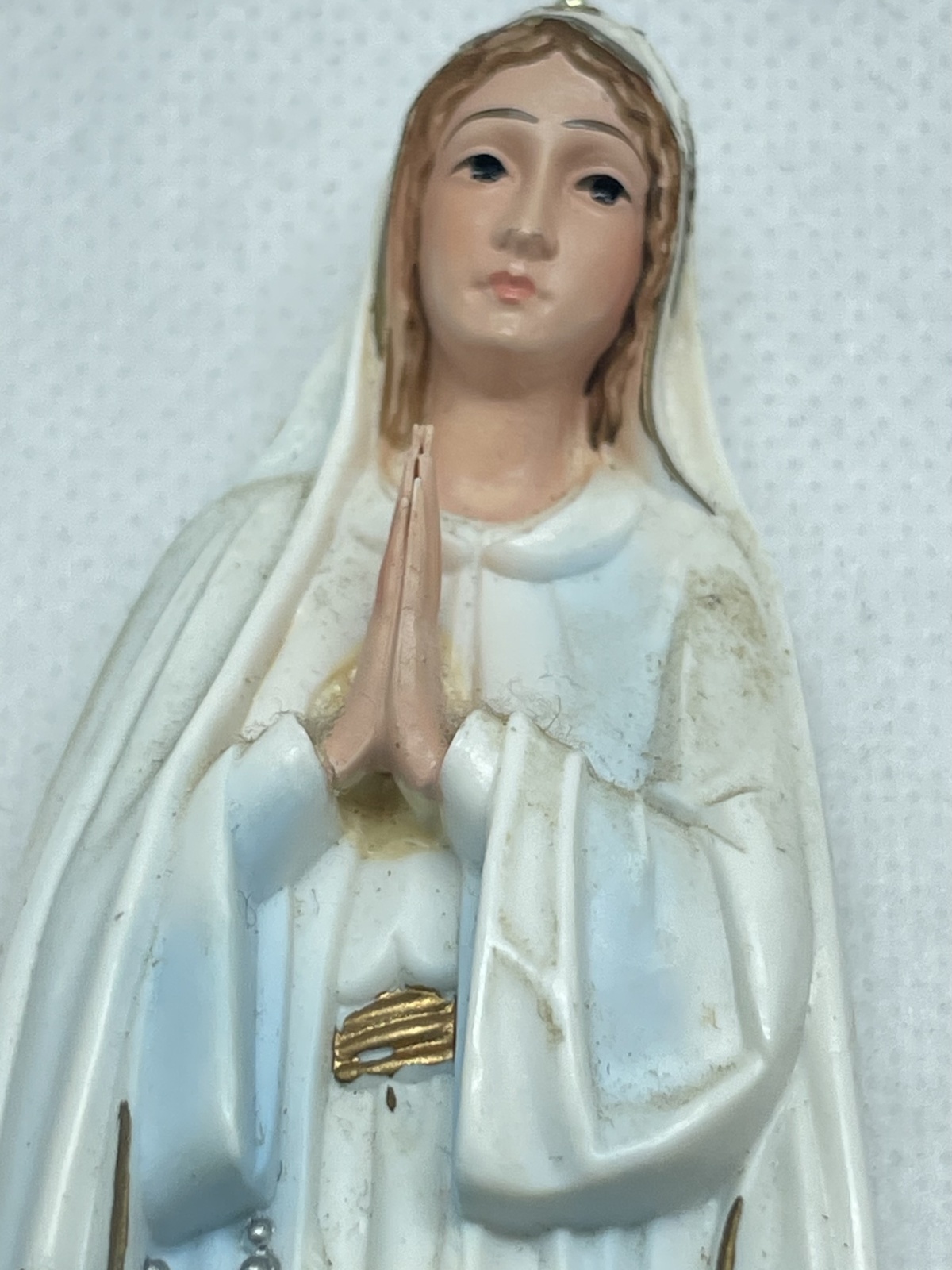 Heiligenfigur Fatima Muttergottes Mitbringsl