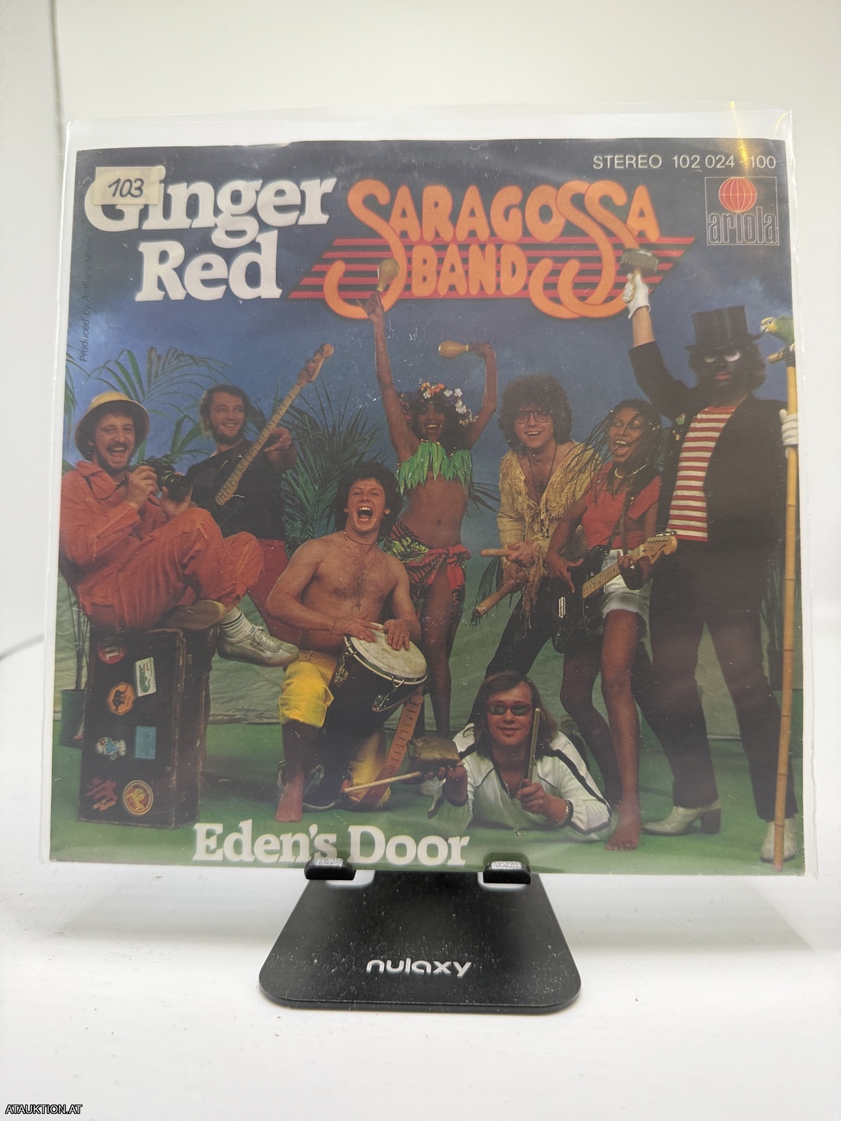 Single / Saragossa Band – Ginger Red