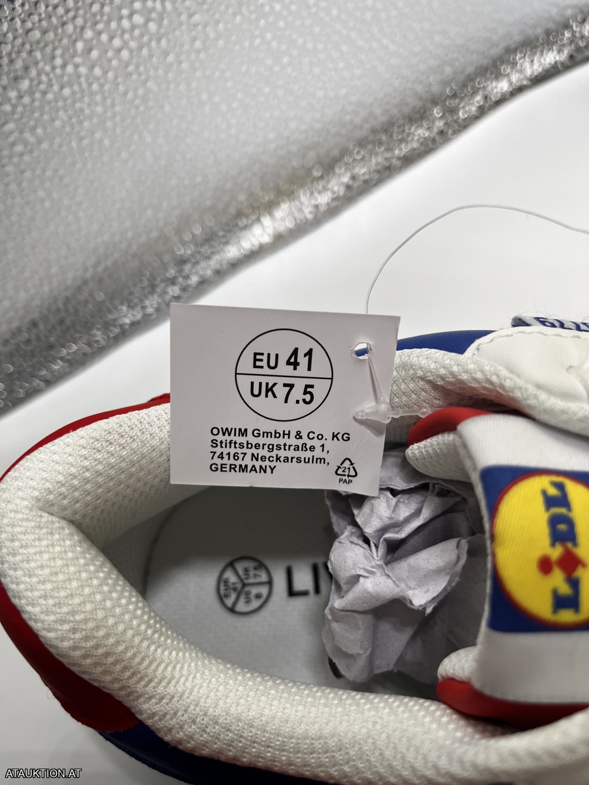 Lidl Herren Sneaker Größe 41 - Limitierte Edition