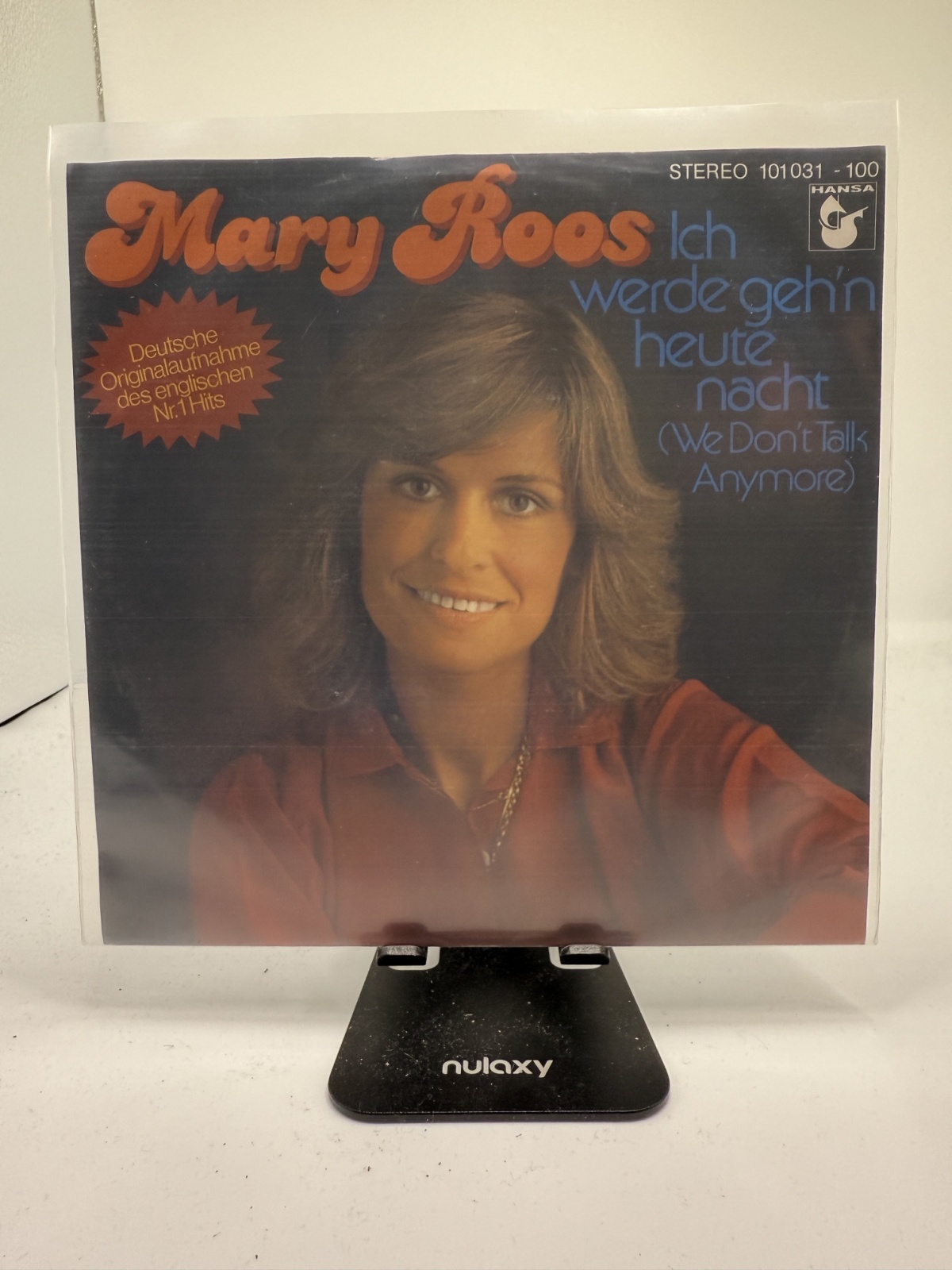 Single / Mary Roos – Ich Werde Geh'n Heute Nacht (We Don't Talk Anymore)