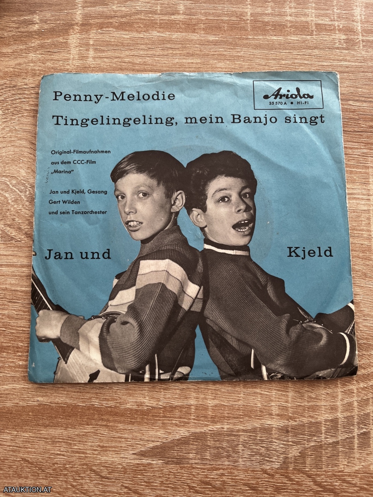 SINGLE / Jan Und Kjeld – Penny-Melodie / Tingelingeling, Mein Banjo Singt