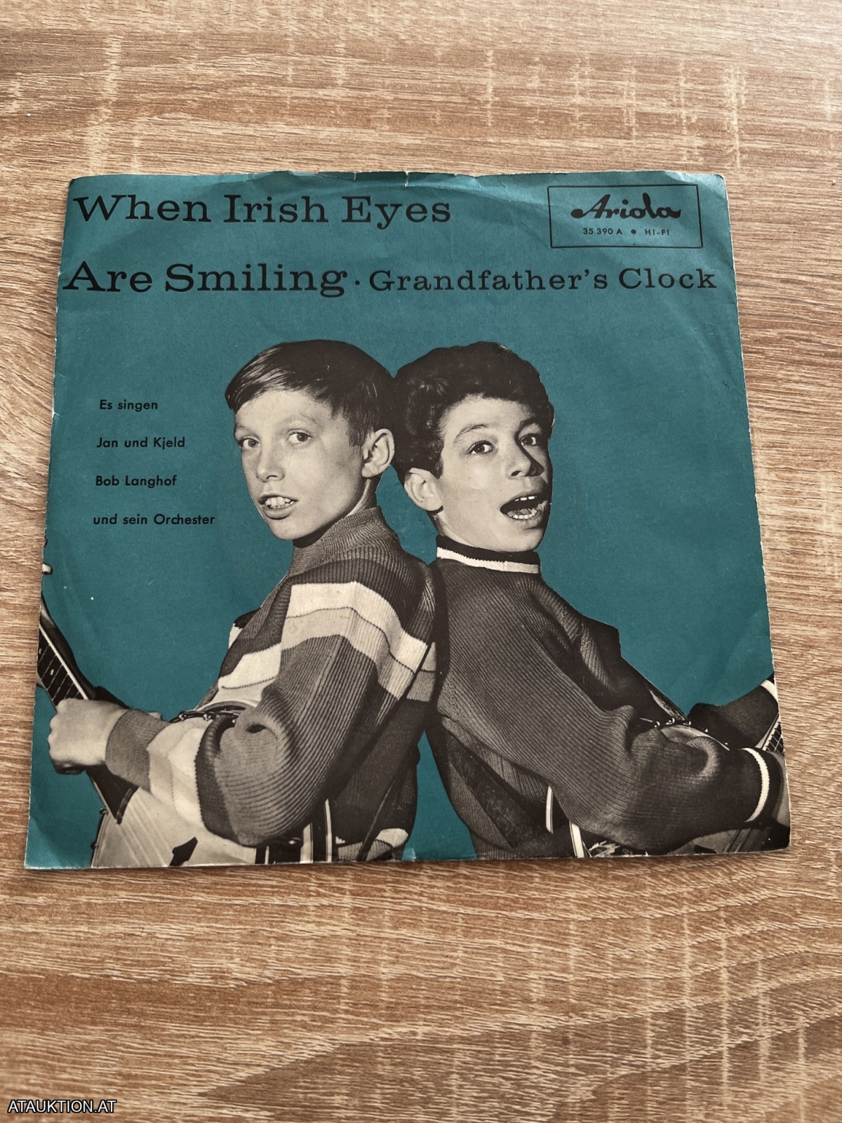 SINGLE / Jan Und Kjeld, Bob Langhof Und Sein Orchester – When Irish Eyes Are Smiling