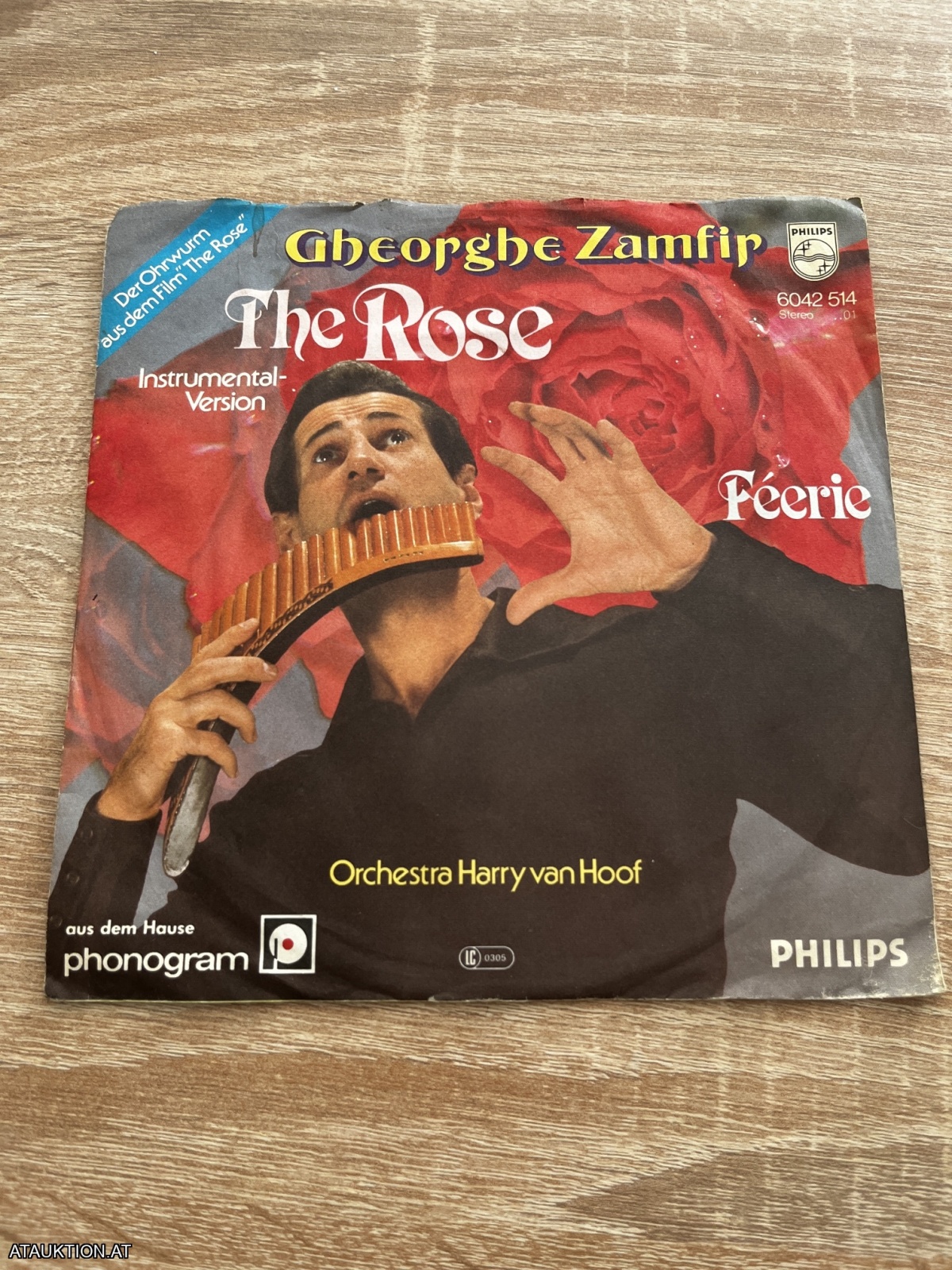 SINGLE / Gheorghe Zamfir – The Rose (Instrumental-Version)