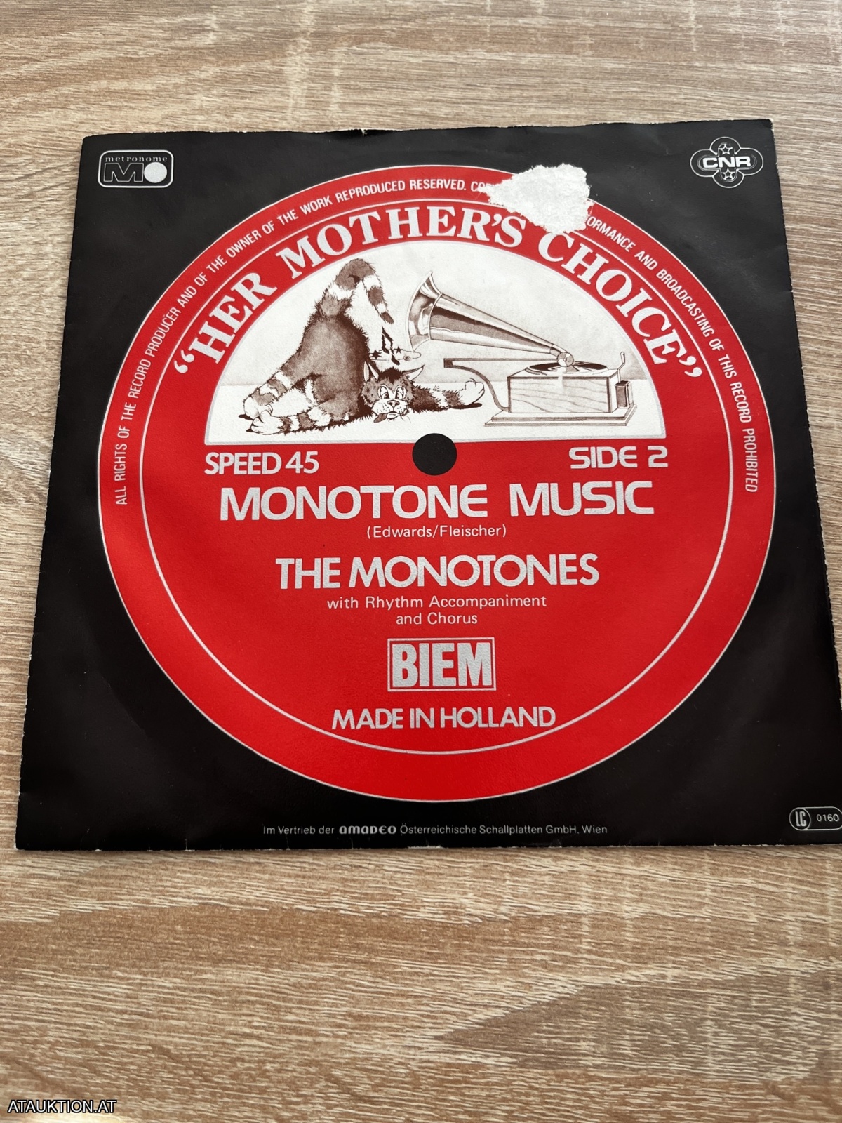 SINGLE / The Monotones – Mono