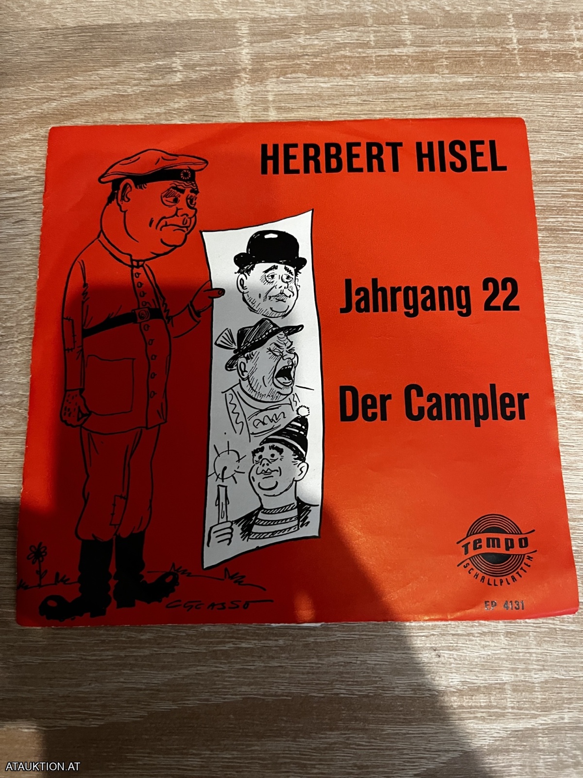 SINGLE / Herbert Hisel – Jahrgang 22 / Der Campler