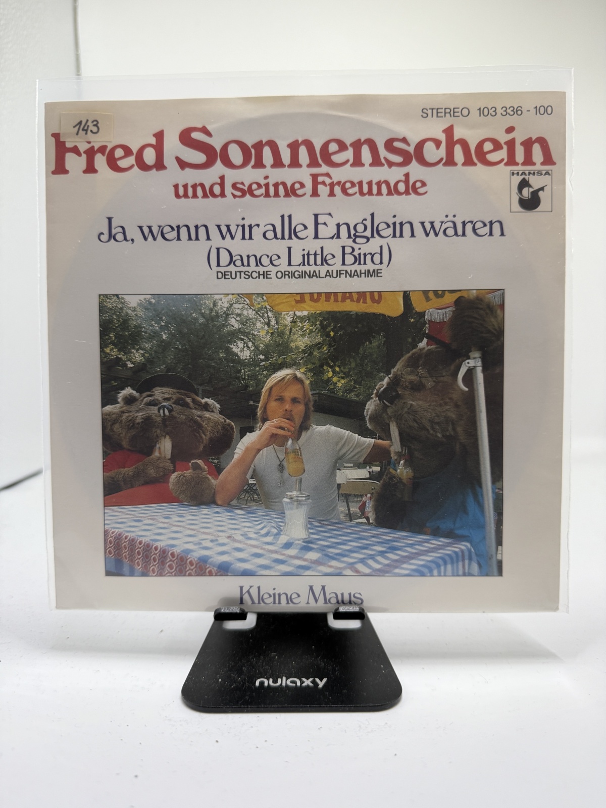 Single / Fred Sonnenschein Und Seine Freunde – Ja, Wenn Wir Alle Englein Wären (Dance Little Bird)