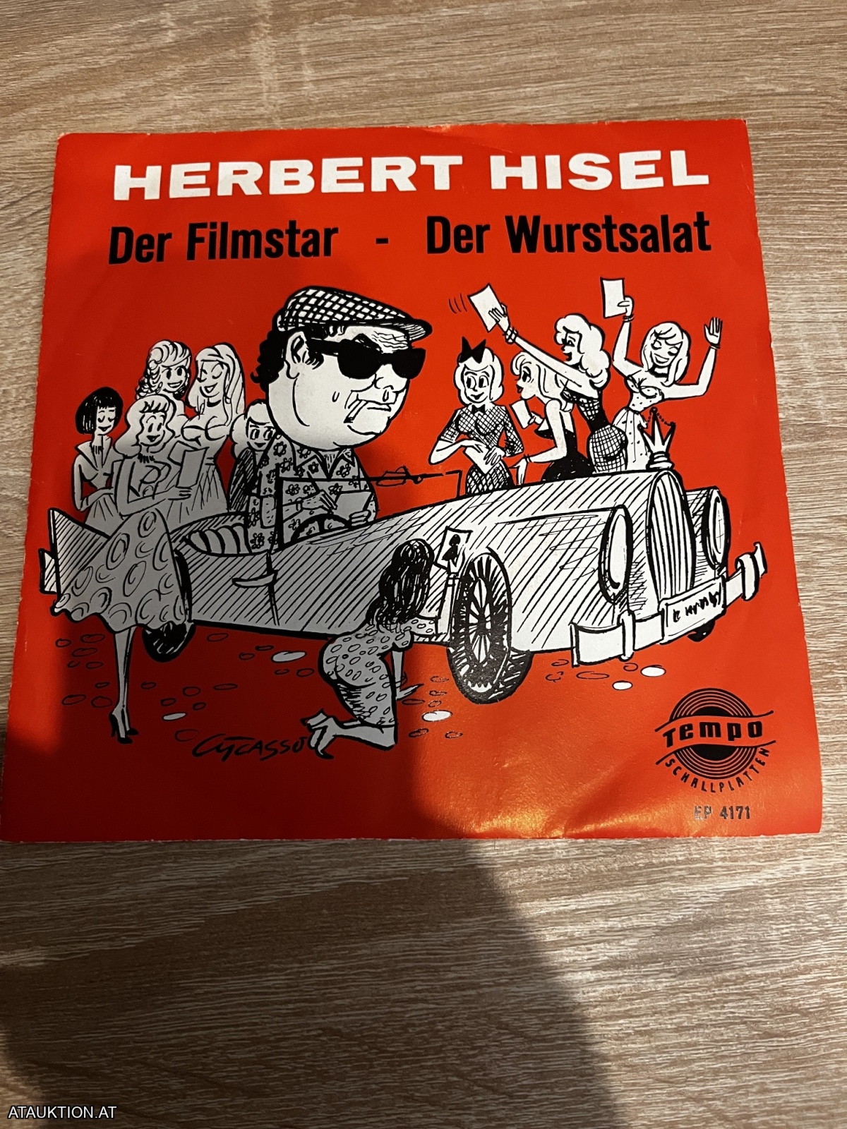 SINGLE / Herbert Hisel – Der Filmstar / Der Wurstsalat