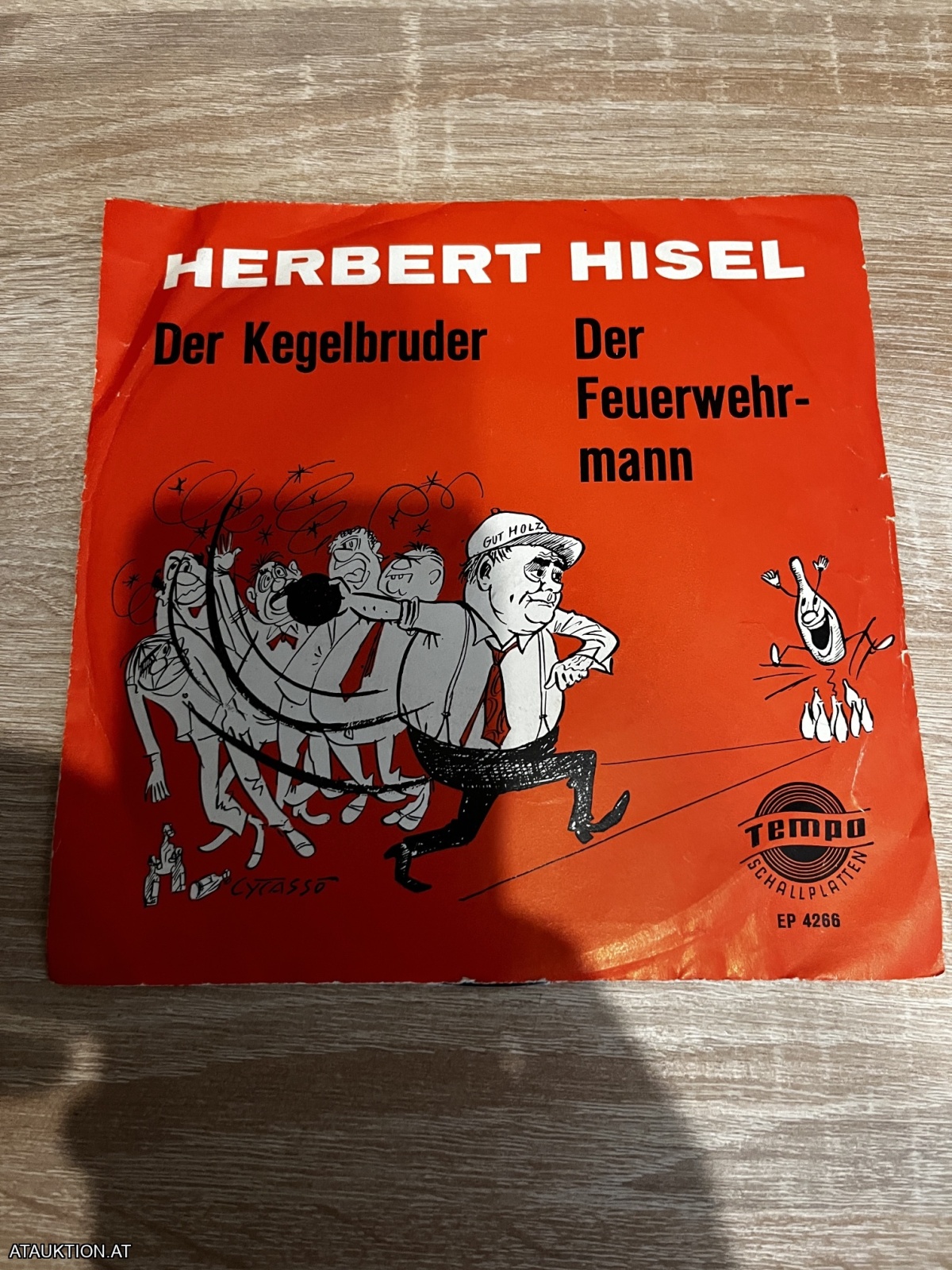 SINGLE / Herbert Hisel – Der Kegelbruder / Der Feuerwehrmann