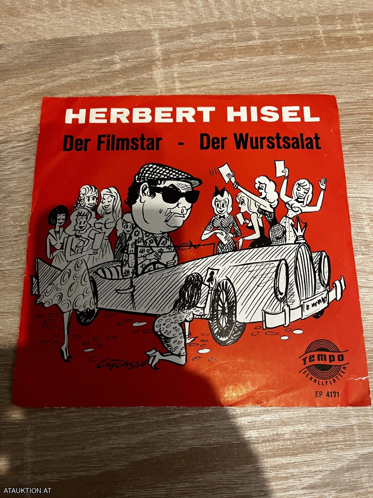 SINGLE / Herbert Hisel – Der Filmstar / Der Wurstsalat