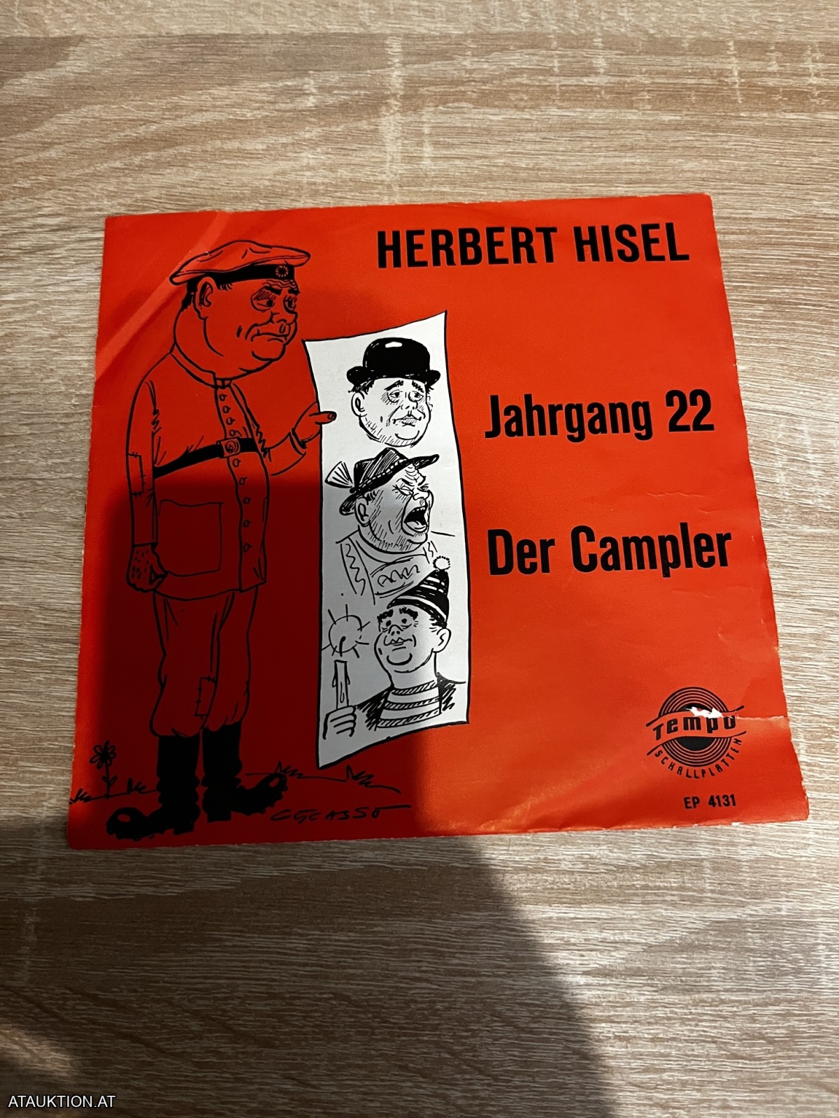 SINGLE / Herbert Hisel – Jahrgang 22 / Der Campler