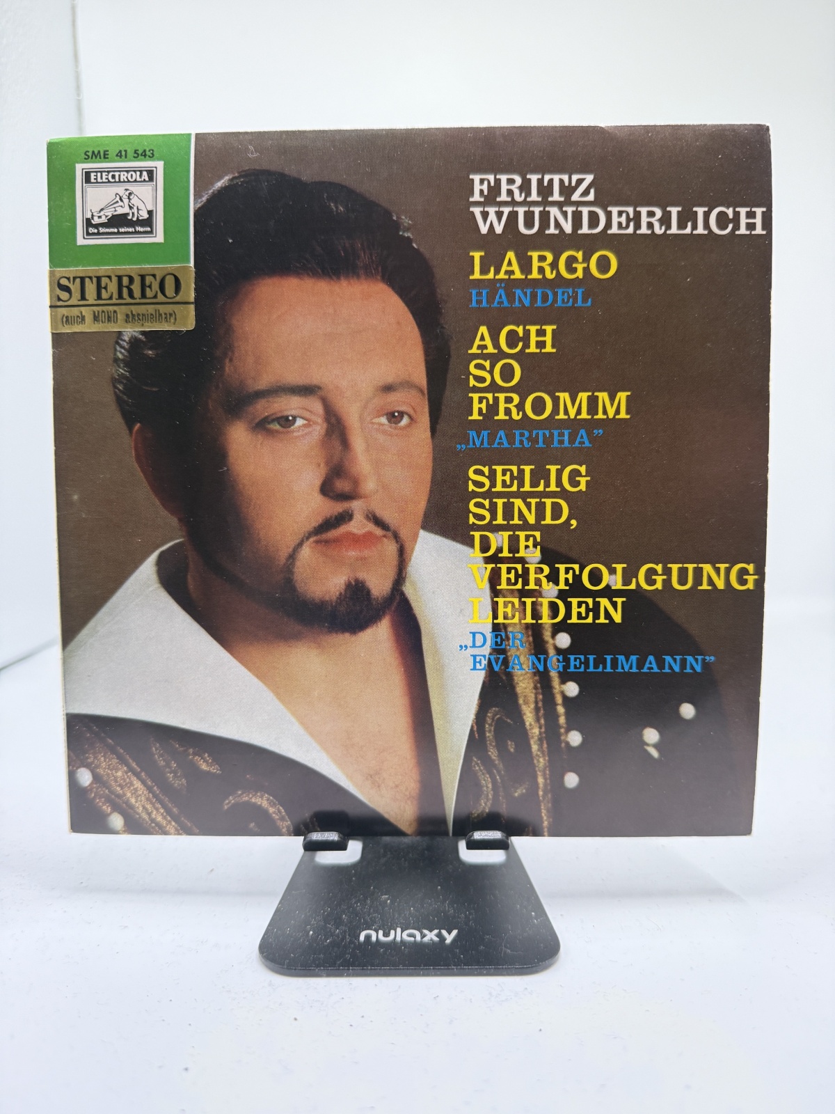 Single / Fritz Wunderlich – Largo / Ach So Fromm / Selig Sind, Die Verfolgung Leiden