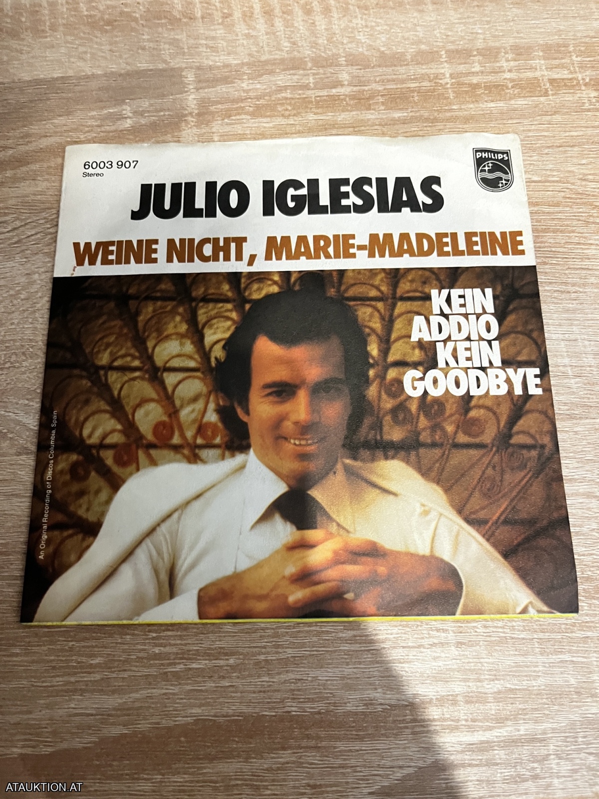 SINGLE / Julio Iglesias – Weine Nicht, Marie-Madeleine