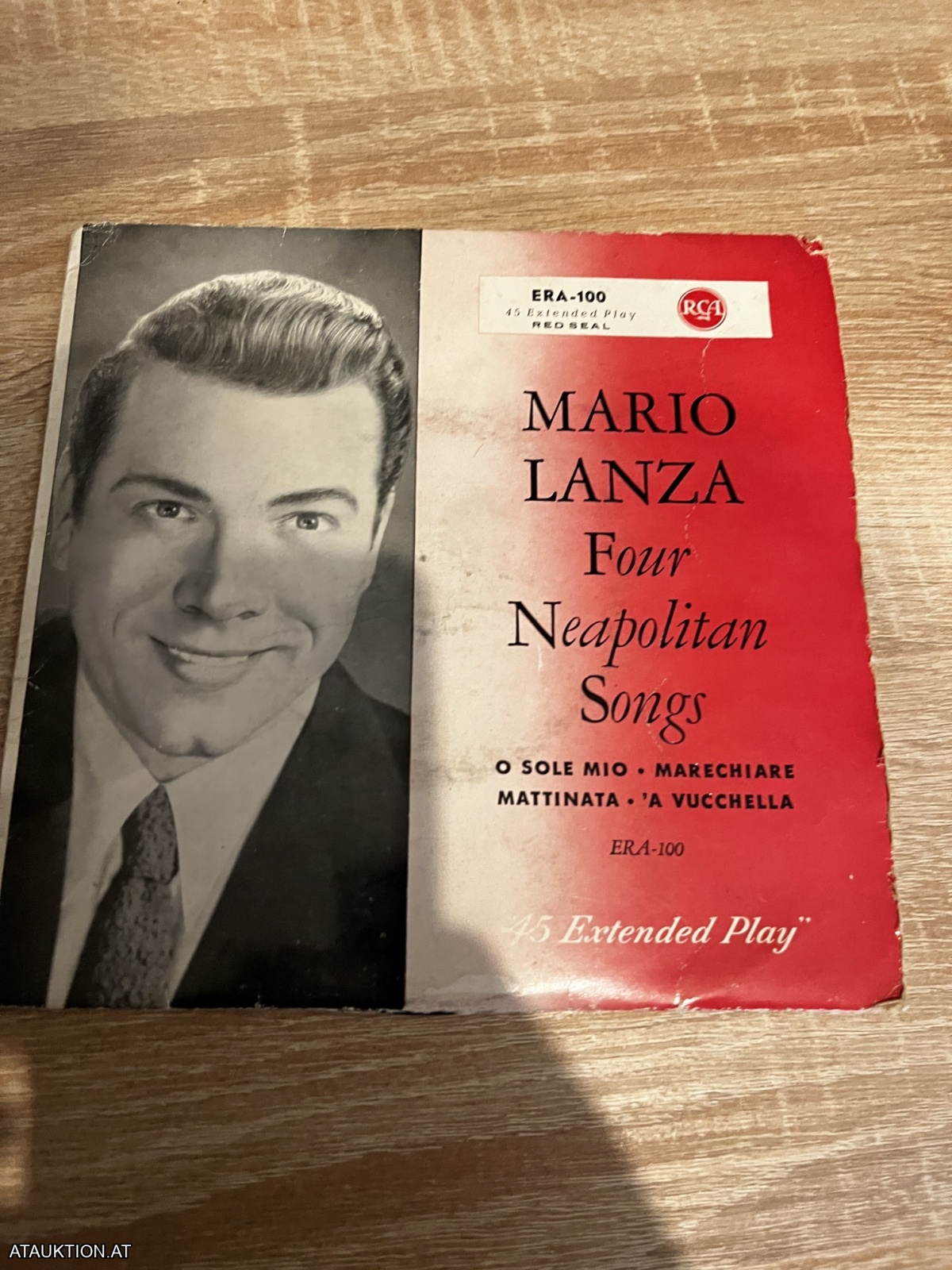 SINGLE / Mario Lanza – Four Neapolitan Songs