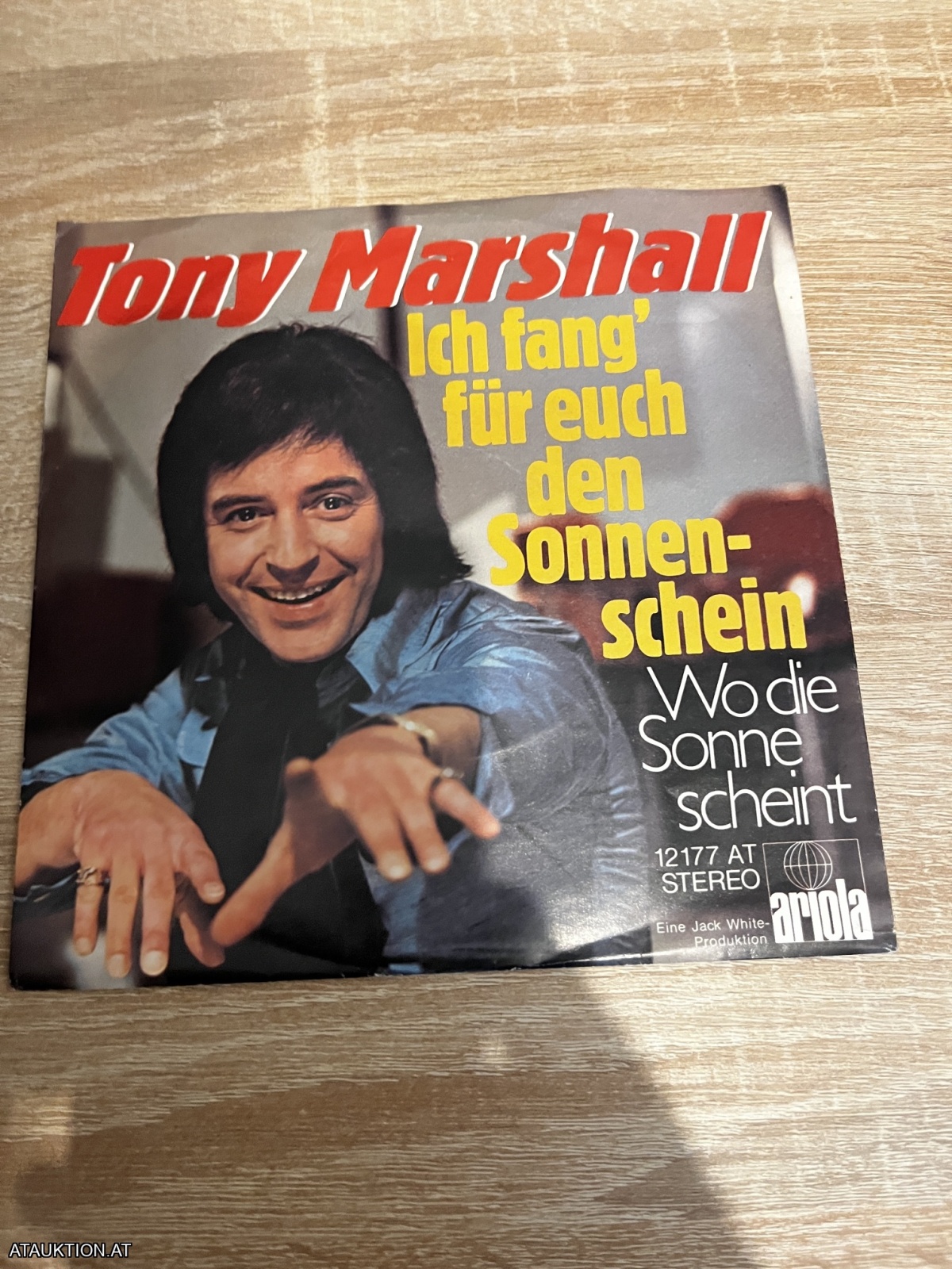 SINGLE / Tony Marshall – Ich Fang' Für Euch Den Sonnenschein