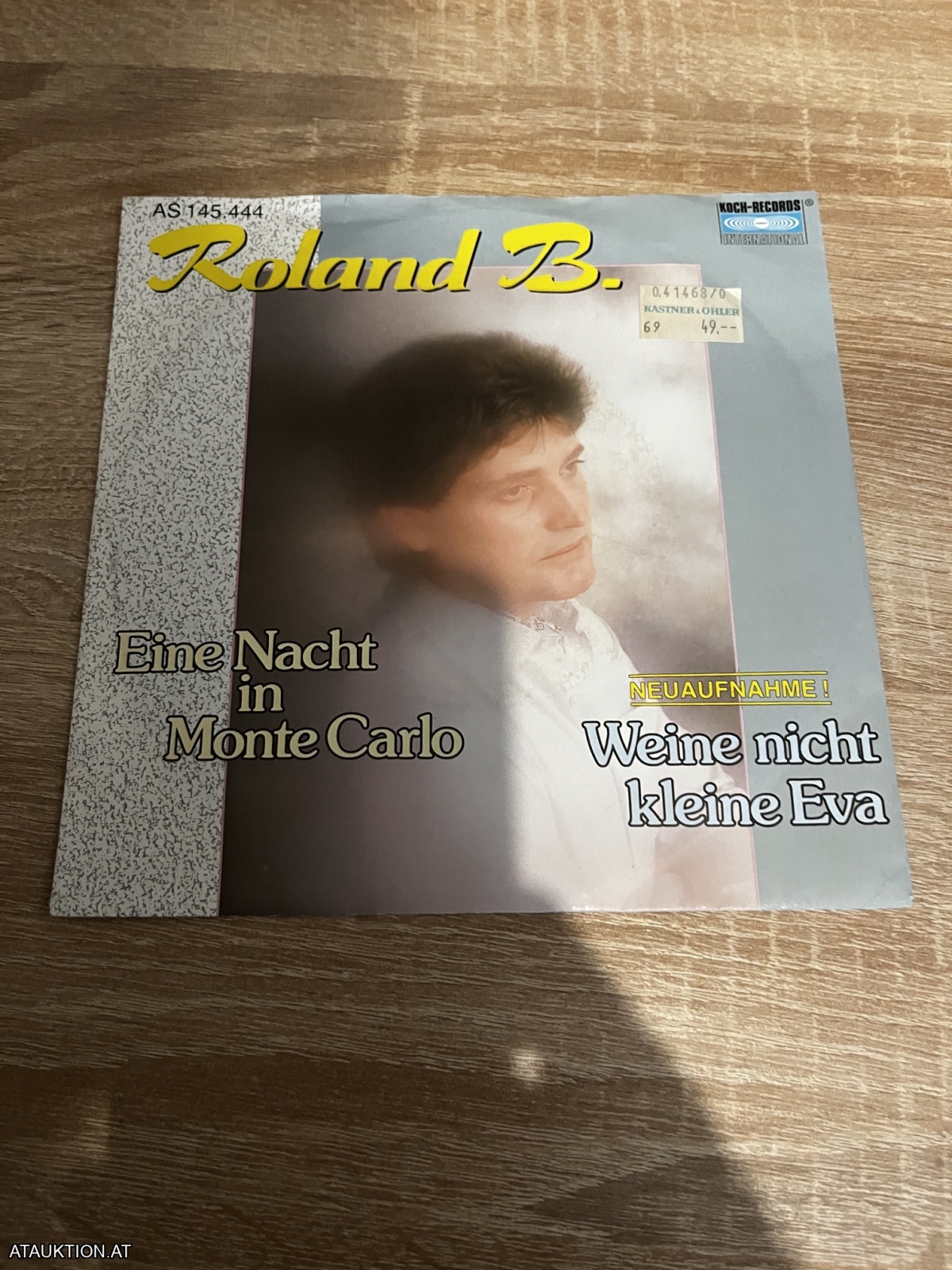 SINGLE / Roland B. – Eine Nacht In Monte Carlo / Weine Nicht Kleine Eva (Neuaufnahme)