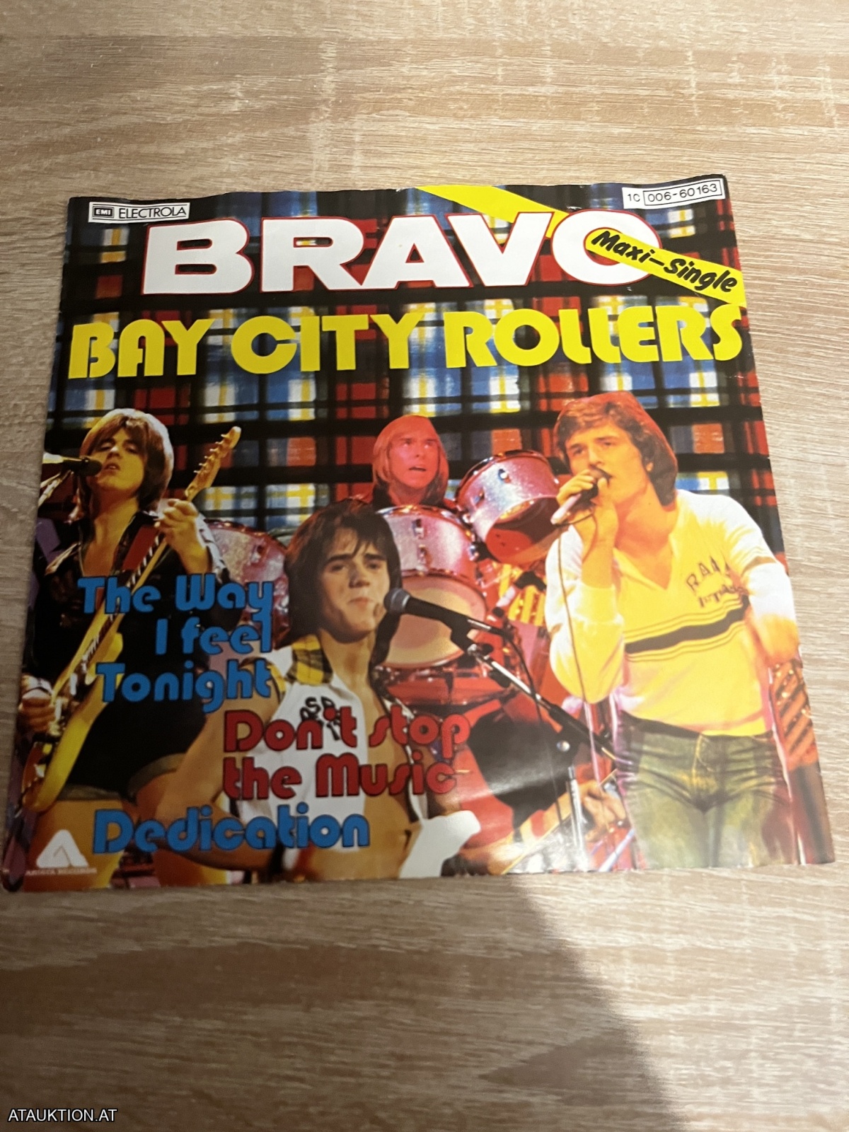 SINGLE / Bay City Rollers – Don't Stop The Music / The Way I Feel Tonight / Dedication