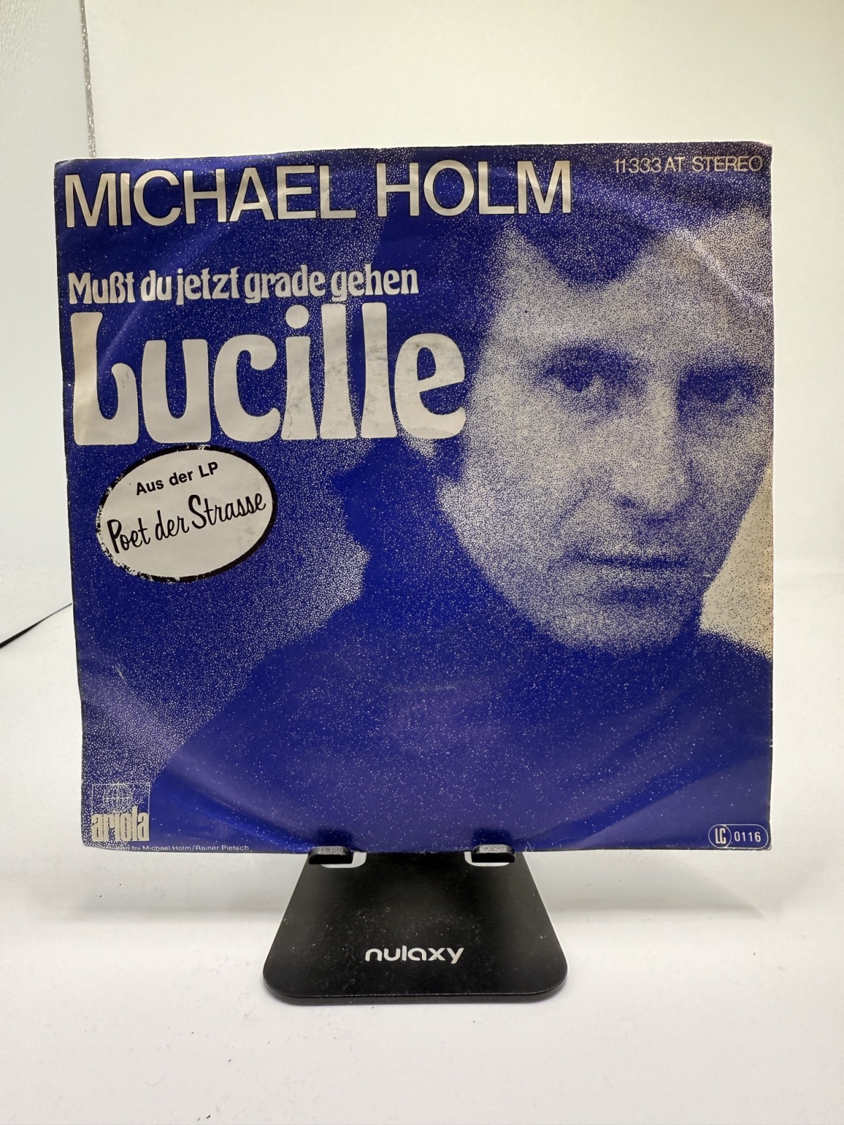 Single / Michael Holm – Mußt Du Jetzt Grade Gehen Lucille