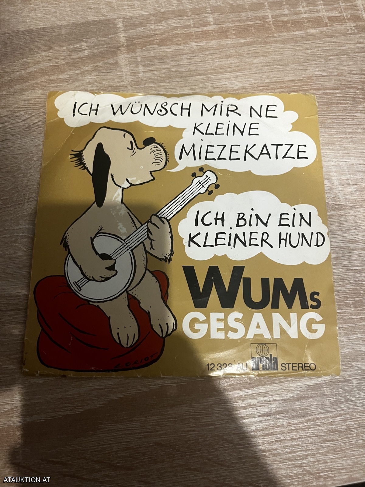 SINGLE / Wums Gesang – Ich Wünsch Mir Ne Kleine Miezekatze / Ich Bin Ein Kleiner Hund