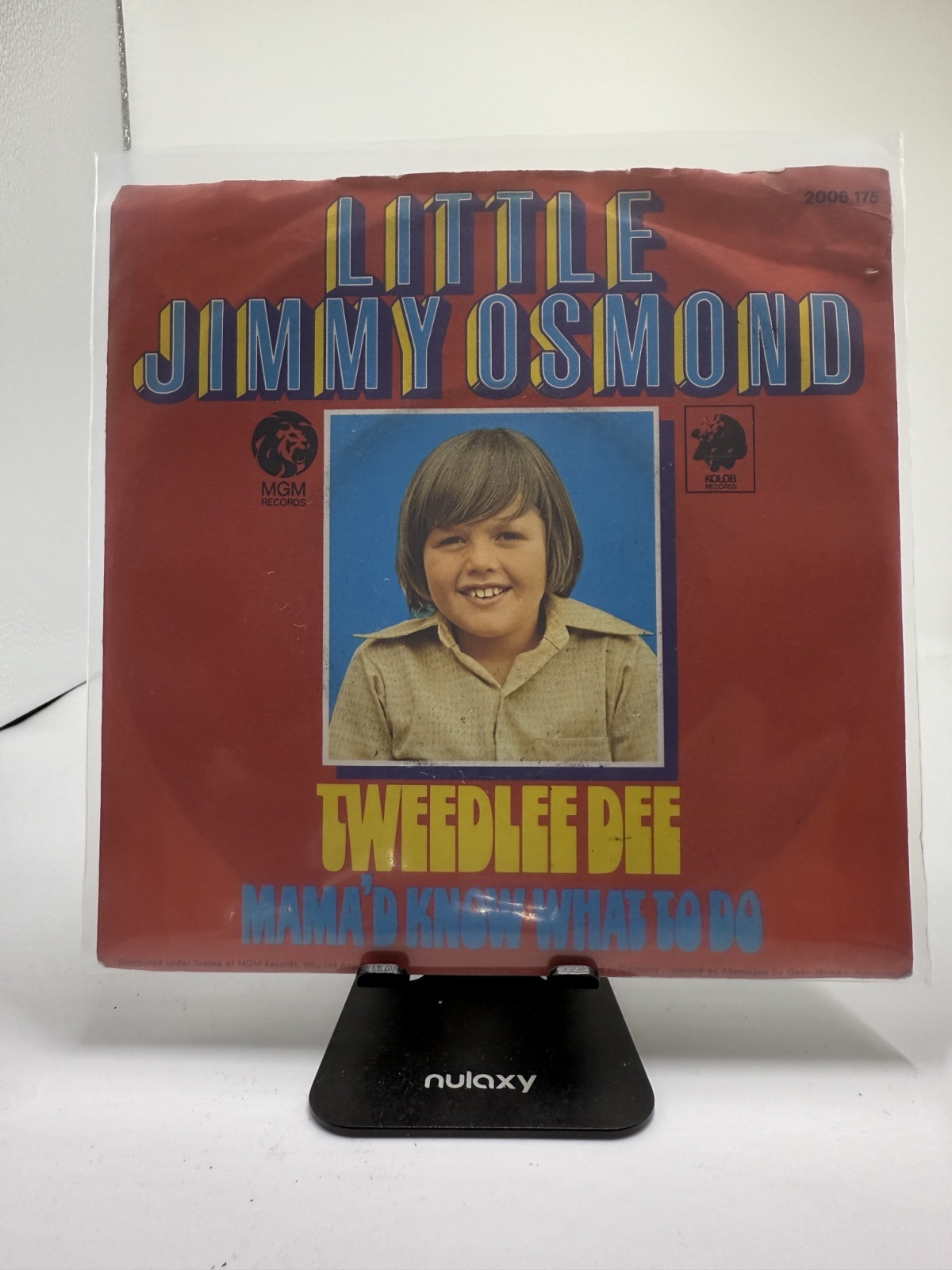 Single / Little Jimmy Osmond – Tweedlee Dee