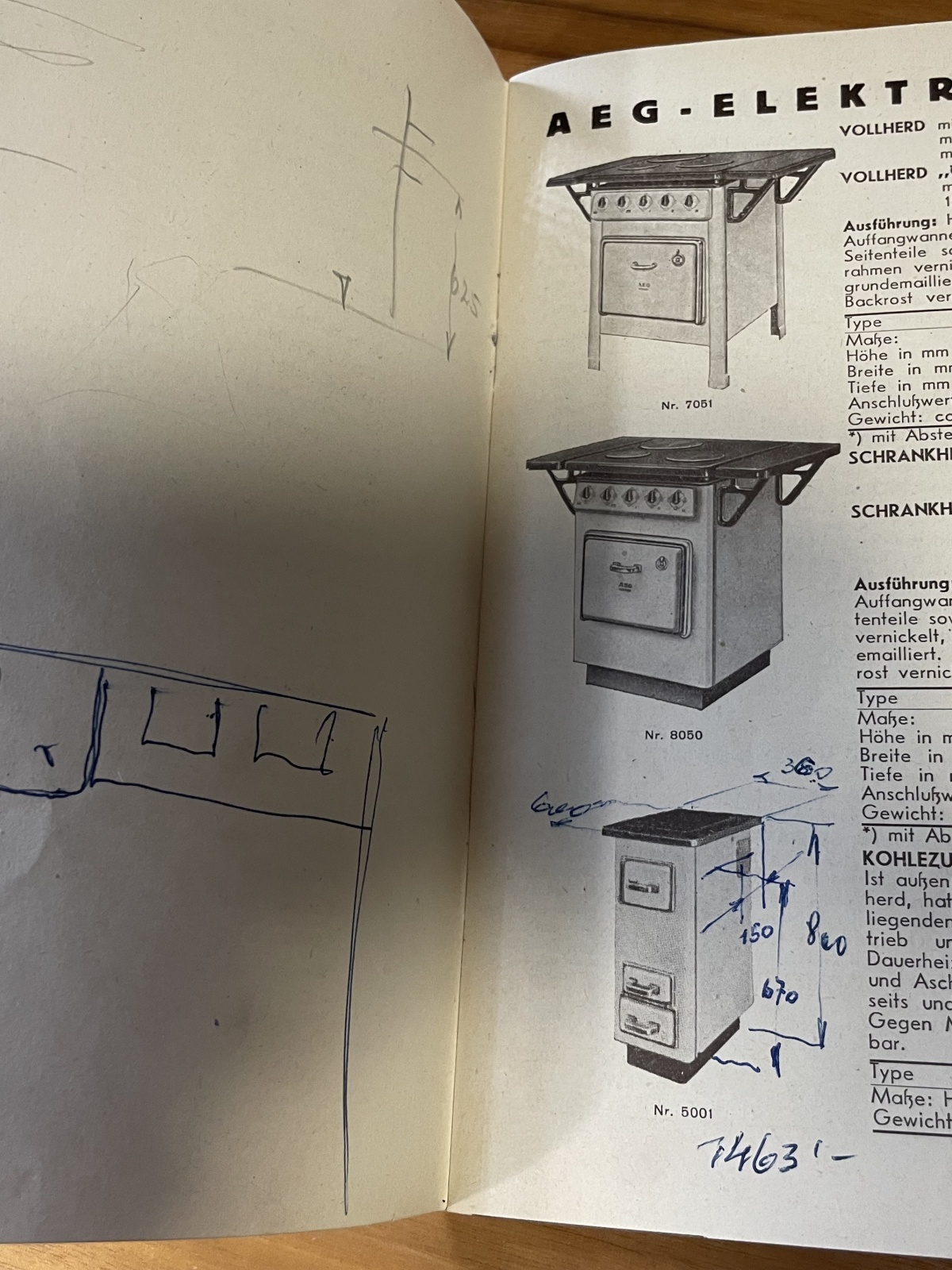 Bücherl Elektrogeräte Katalog September 1954