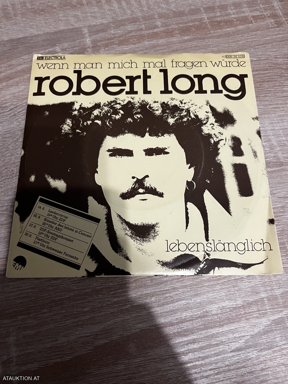 SINGLE / Robert Long – Wenn Man Mich Mal Fragen Würde