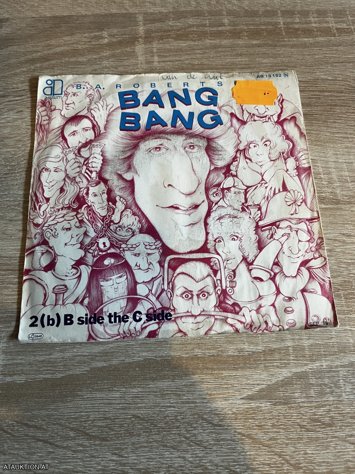 SINGLE / B. A. Robertson – Bang Bang