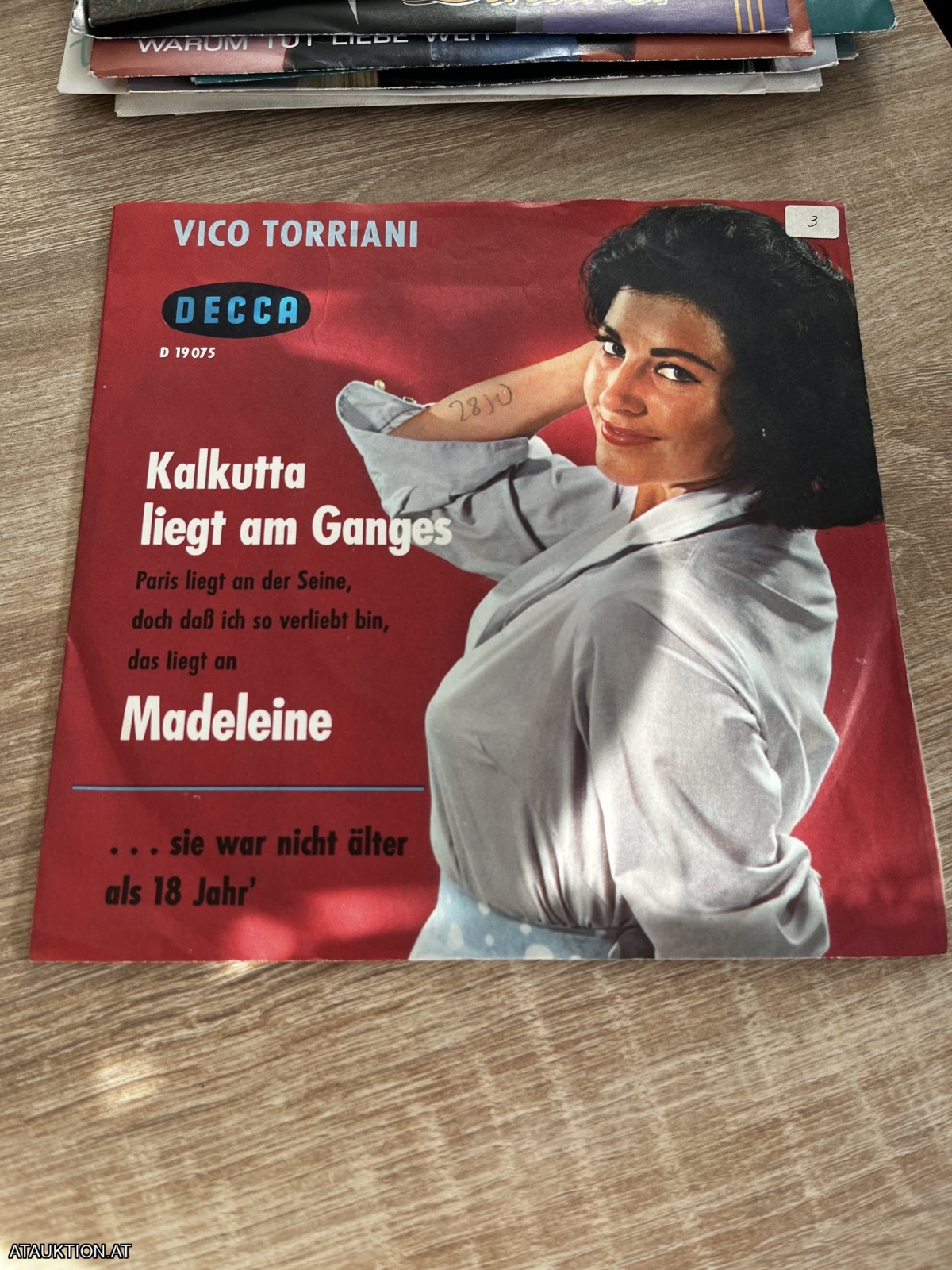 SINGLE / Vico Torriani – Kalkutta Liegt Am Ganges