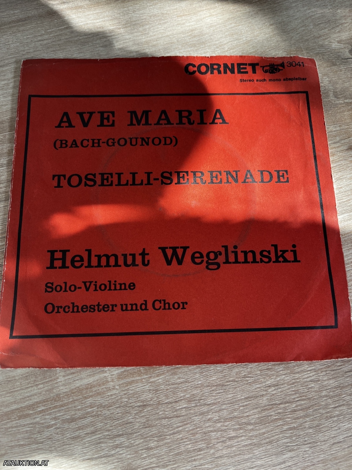 SINGLE / Helmut Weglinski – Ave Maria (Bach Gounod)